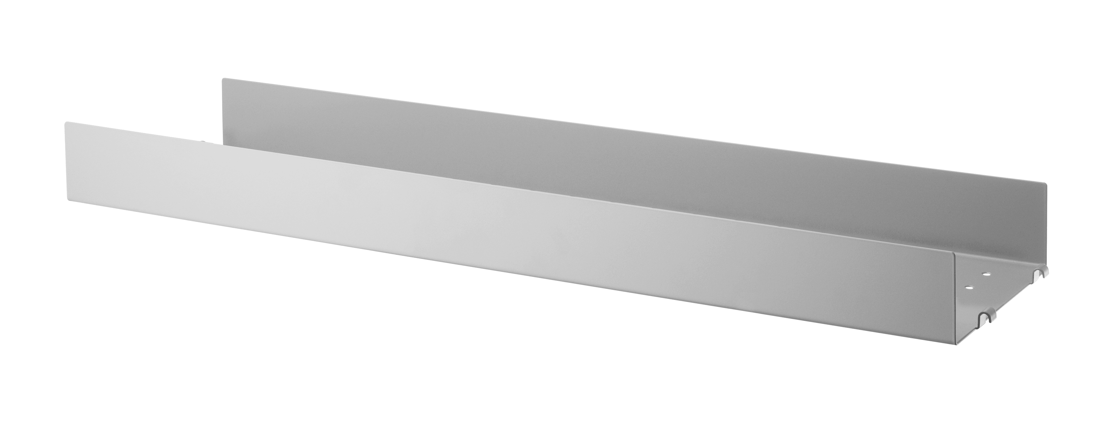 Metal shelves high w78 x d20 x h7 cm Grey