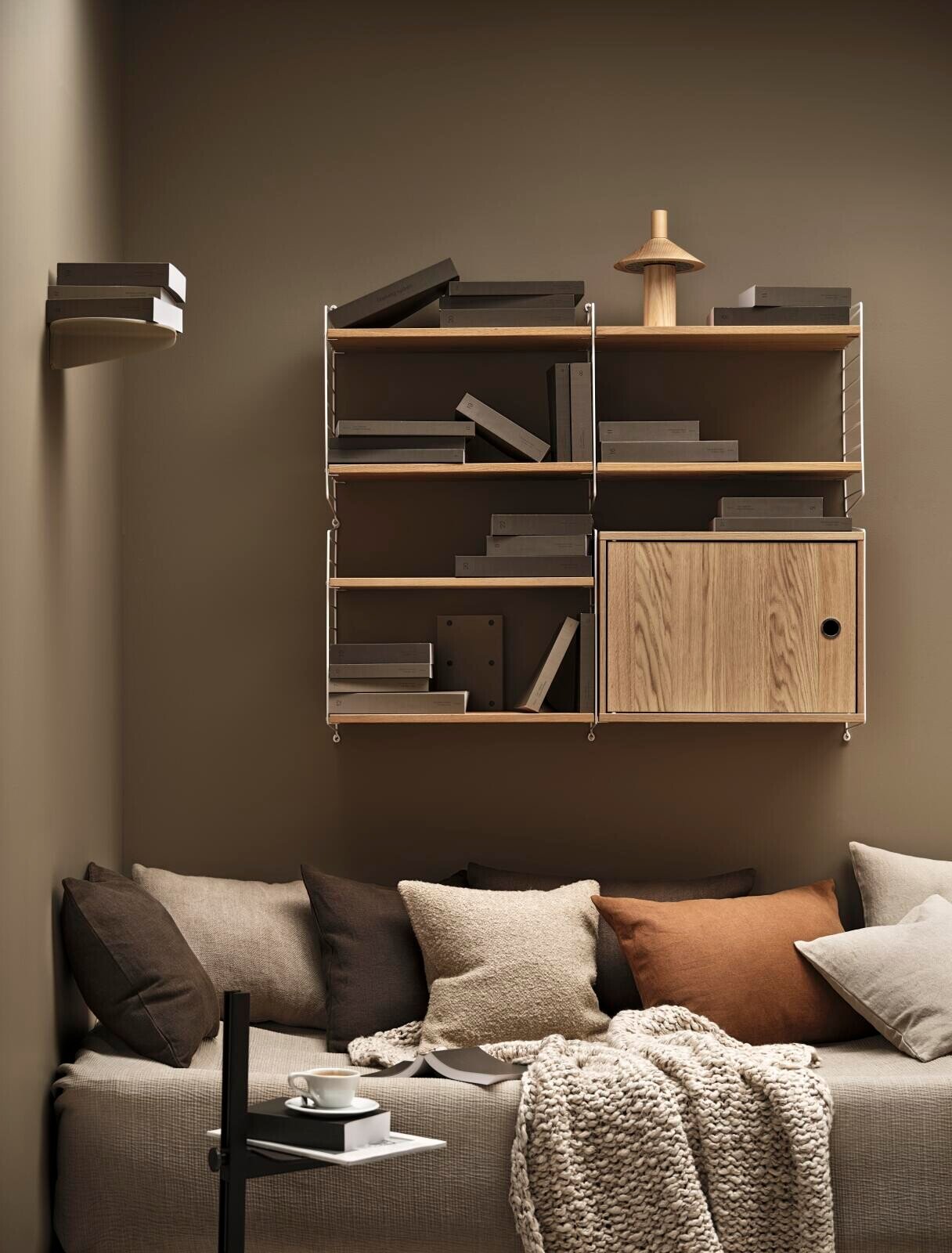 Living room G Brown/Oak