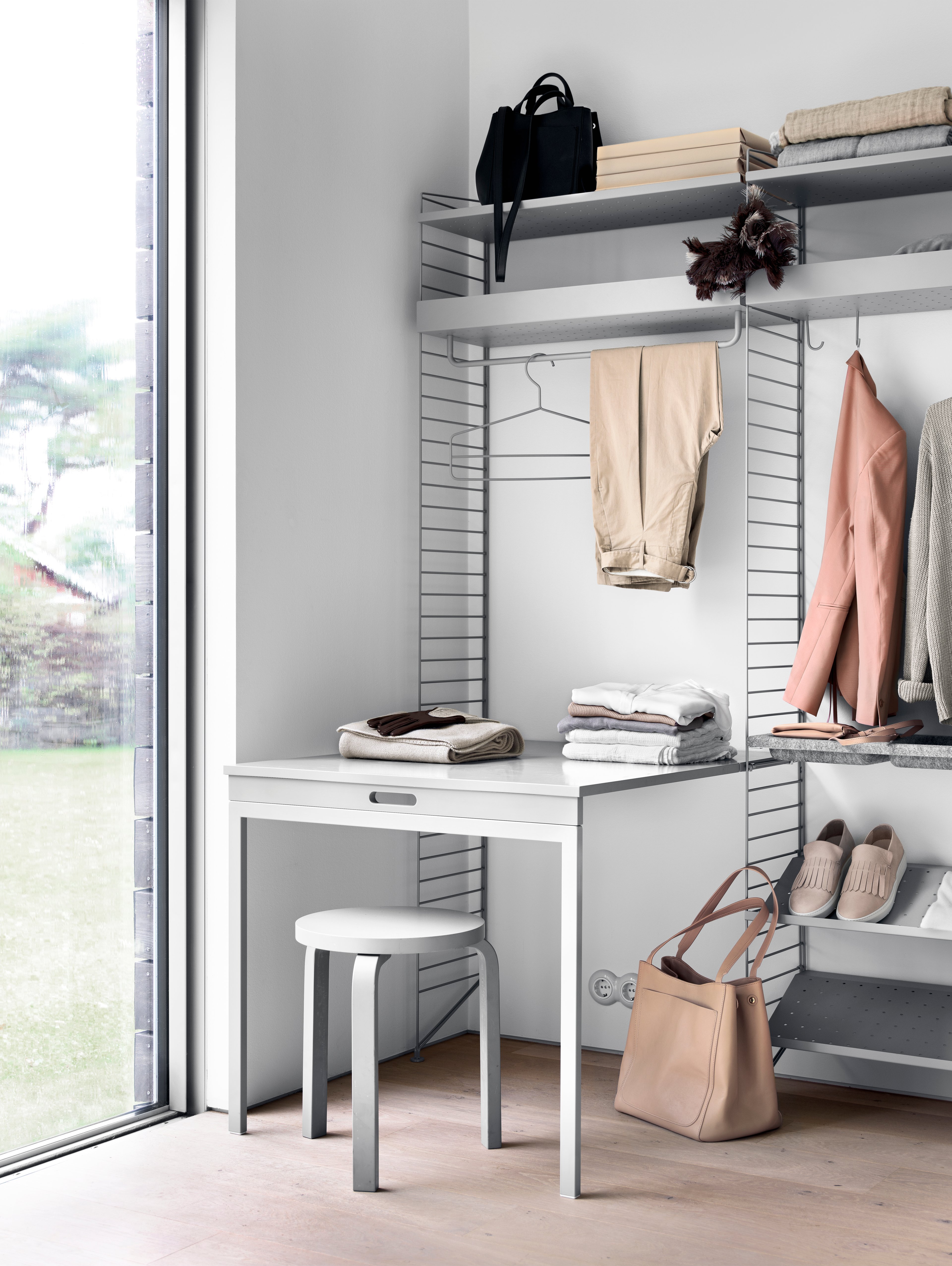 Schrankelement mit klapptür w58 x d30 x h42 cm Beige