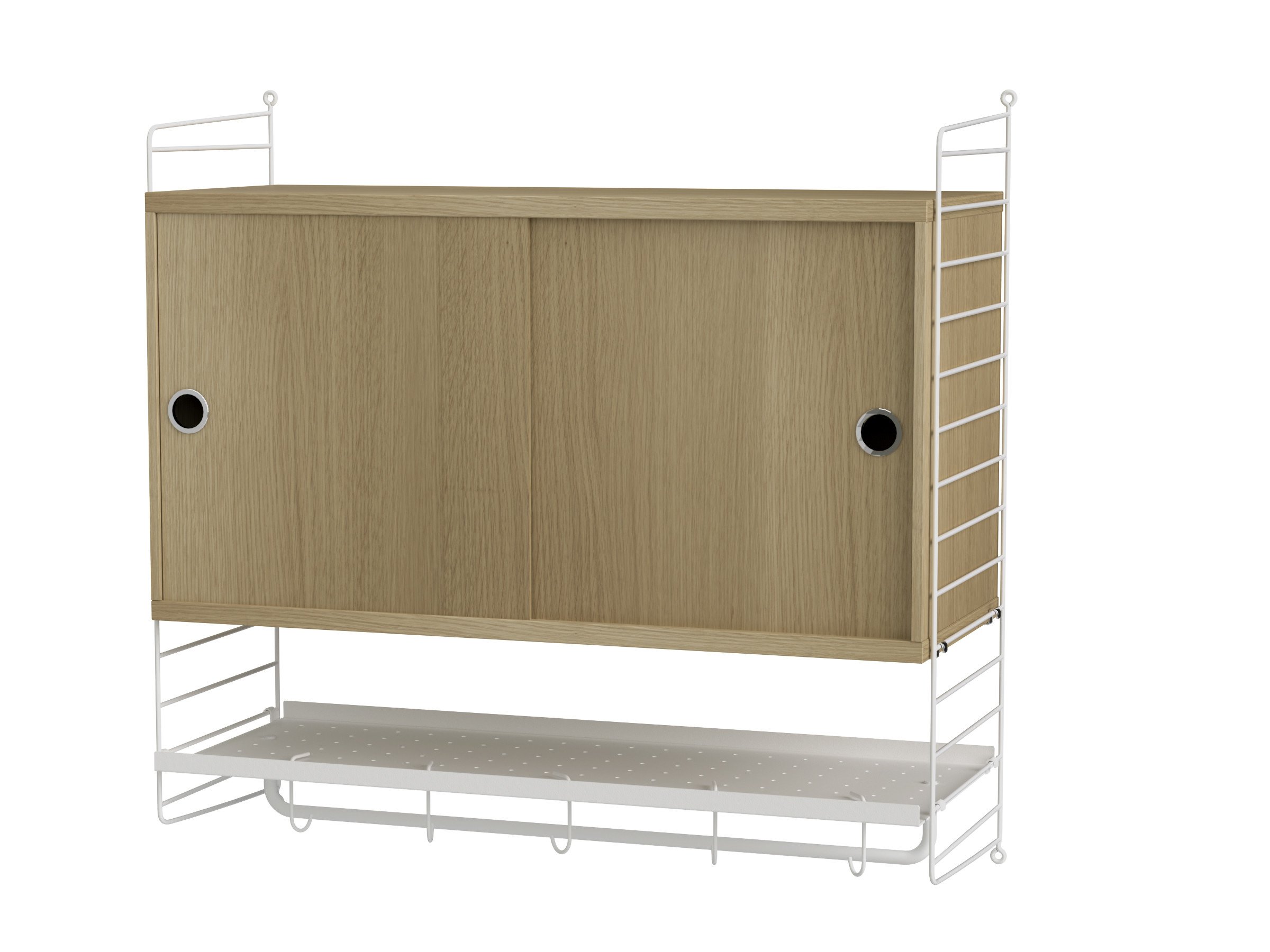 Bedroom F White/Oak