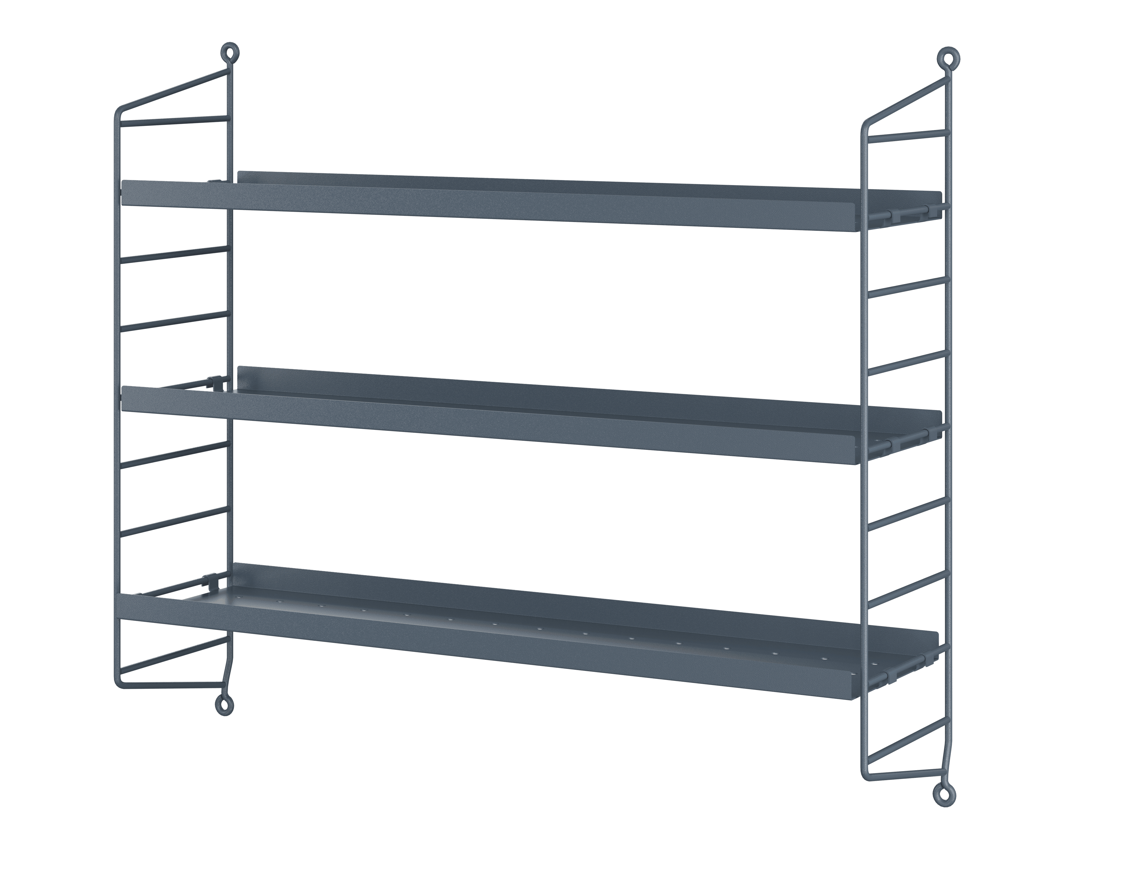 String® Pocket Metal w60 x d15 x h50 cm Sergelgrå/Sergelgrå