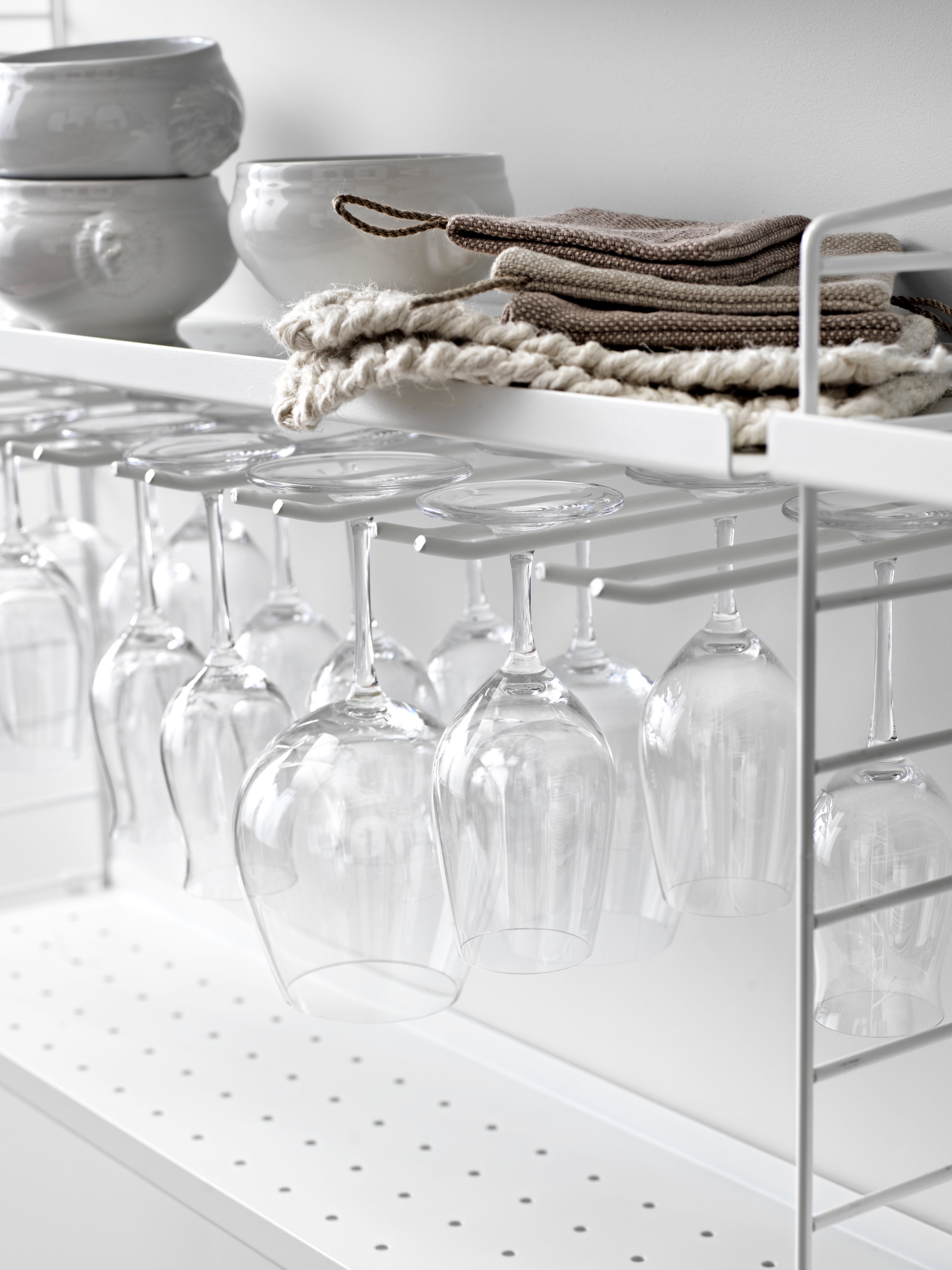 Shoe shelves w58 x d30 x h10 cm Beige