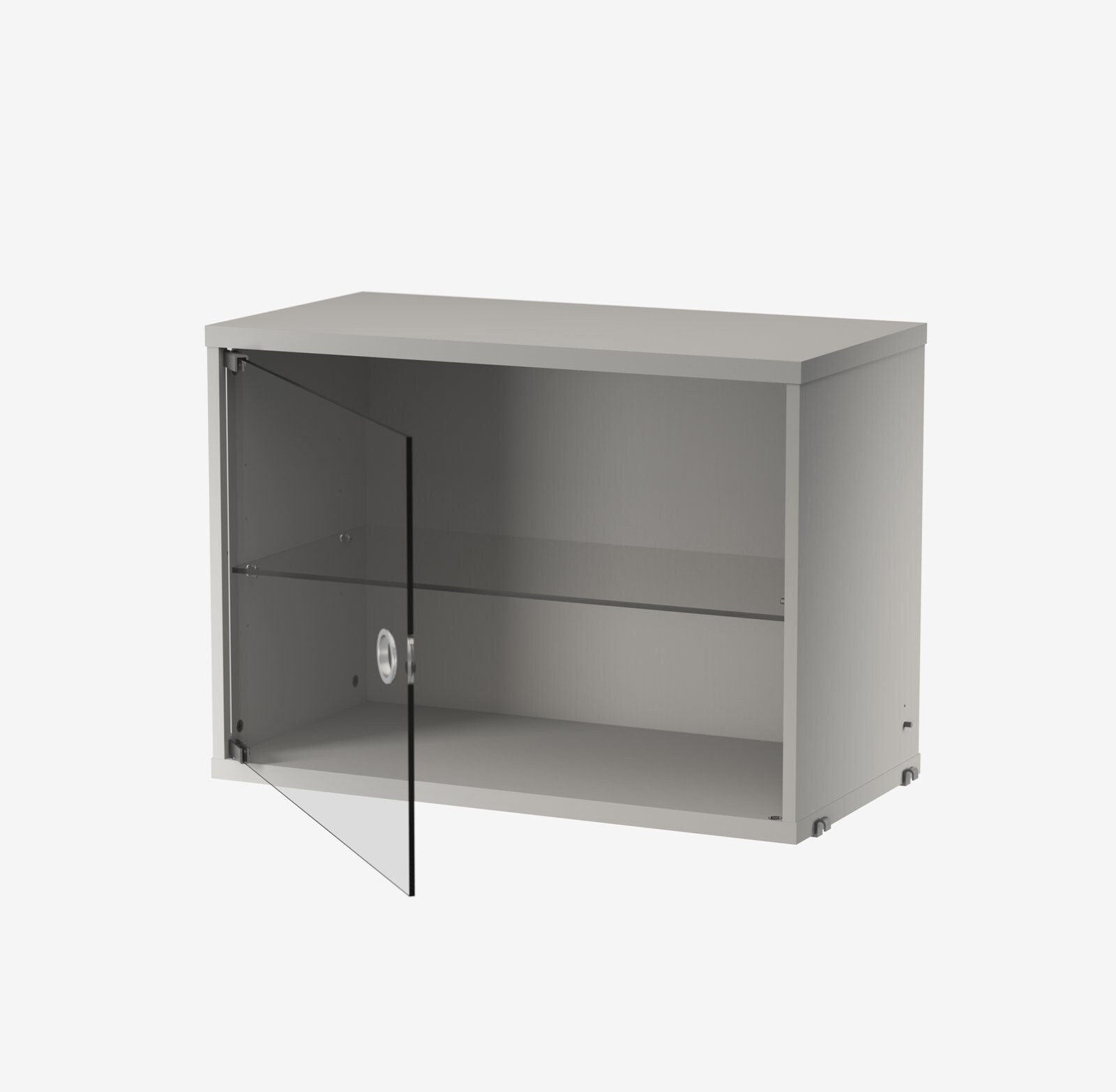 Schrankelement mit schwenktür w58 x d30 x h42 cm Weiß