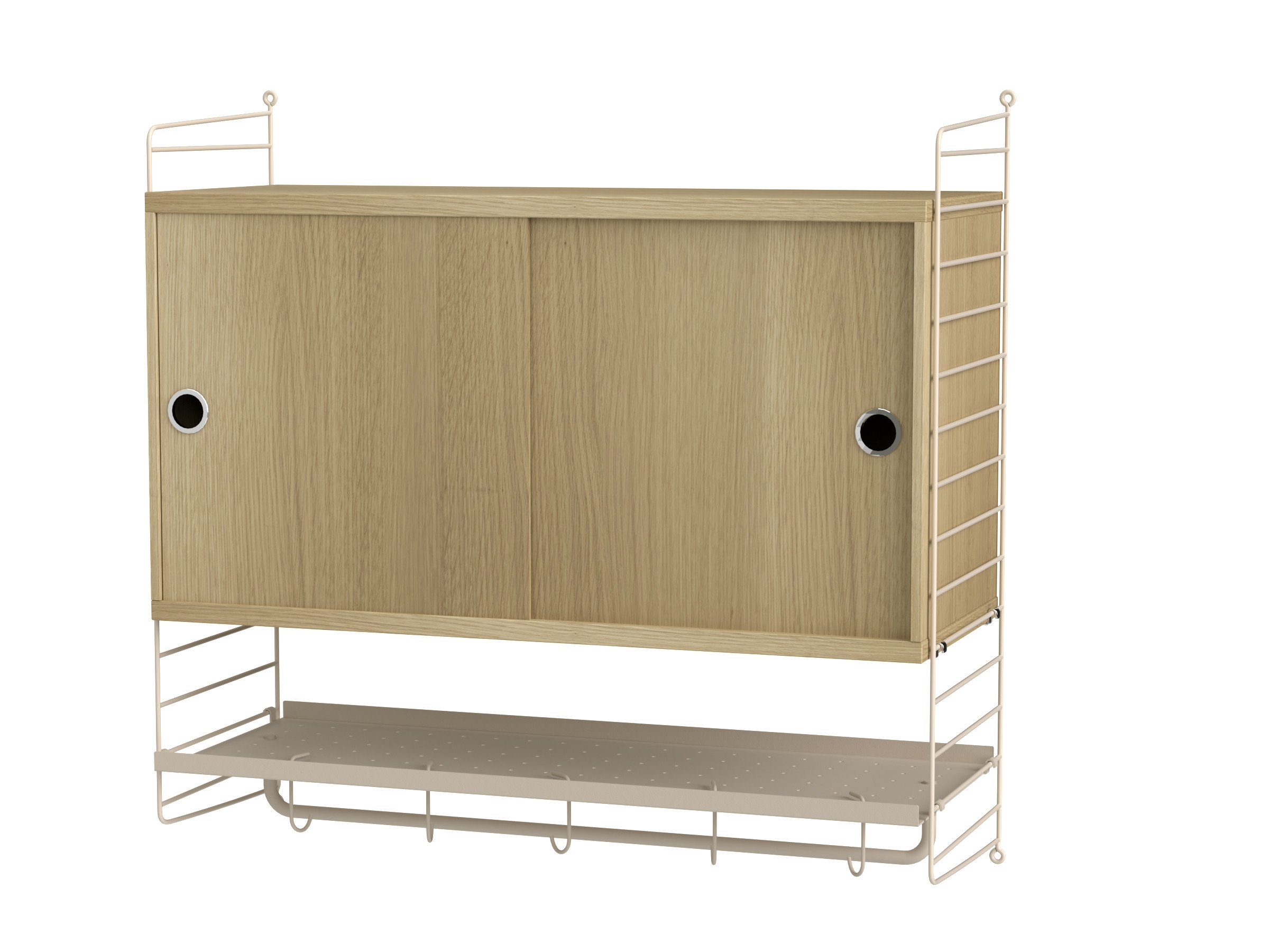 Bedroom F Beige/Oak