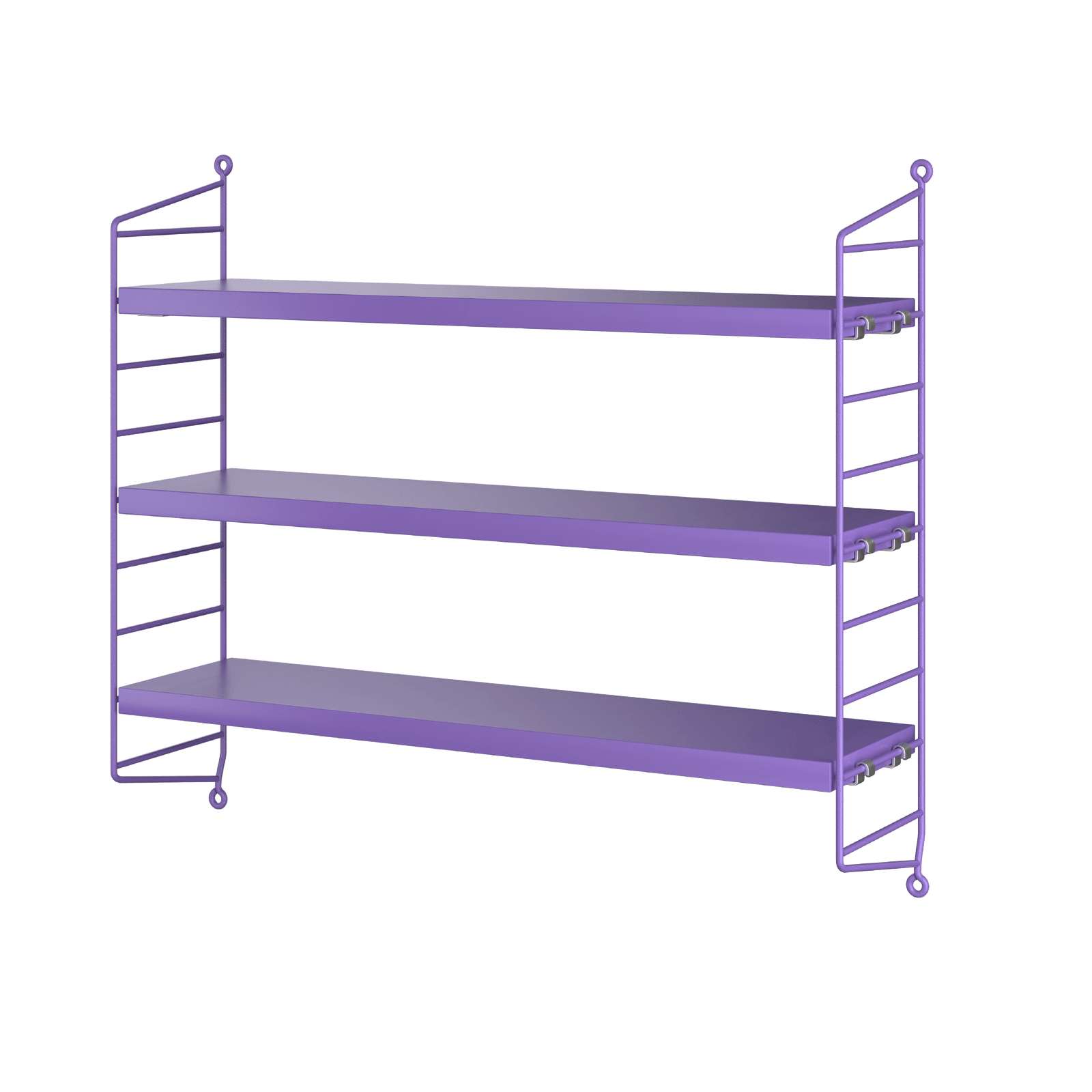 ストリング ポケット 1-pack 60x50x15 パープル/パープル