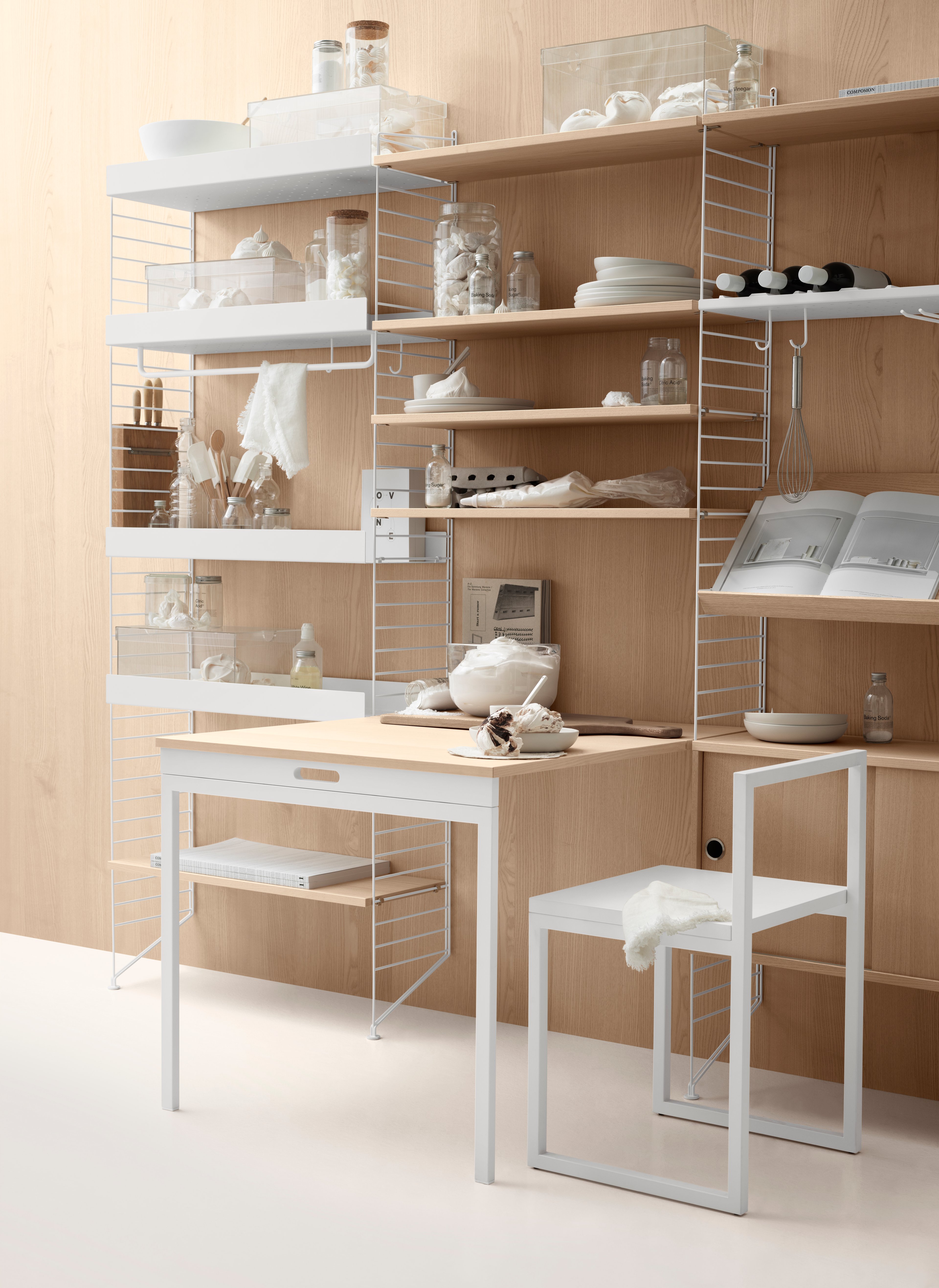 Cabinet with sliding doors w78 x d20 x h37 cm Oak