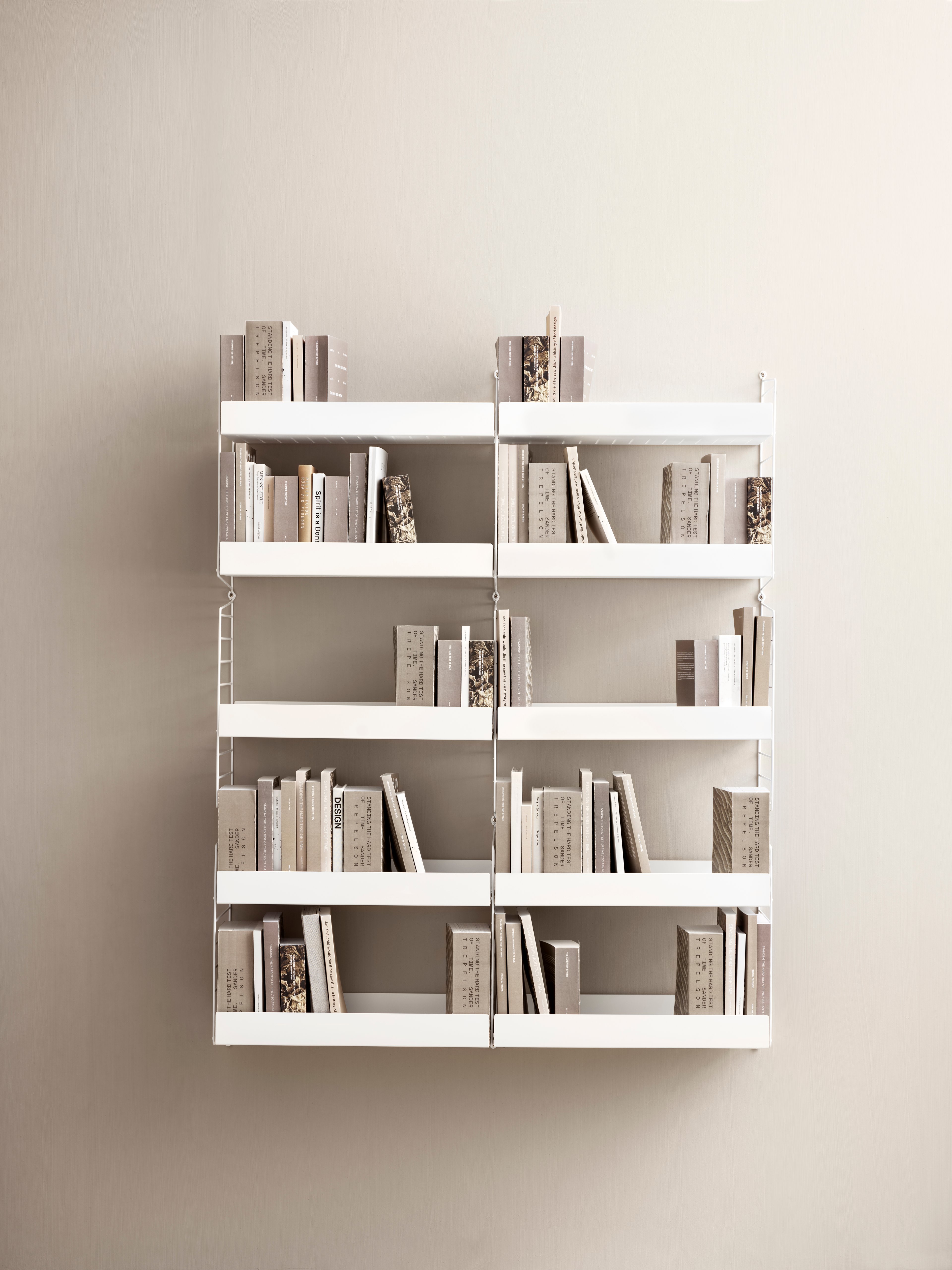 Metal shelves high w58 x d30 x h7 cm Black