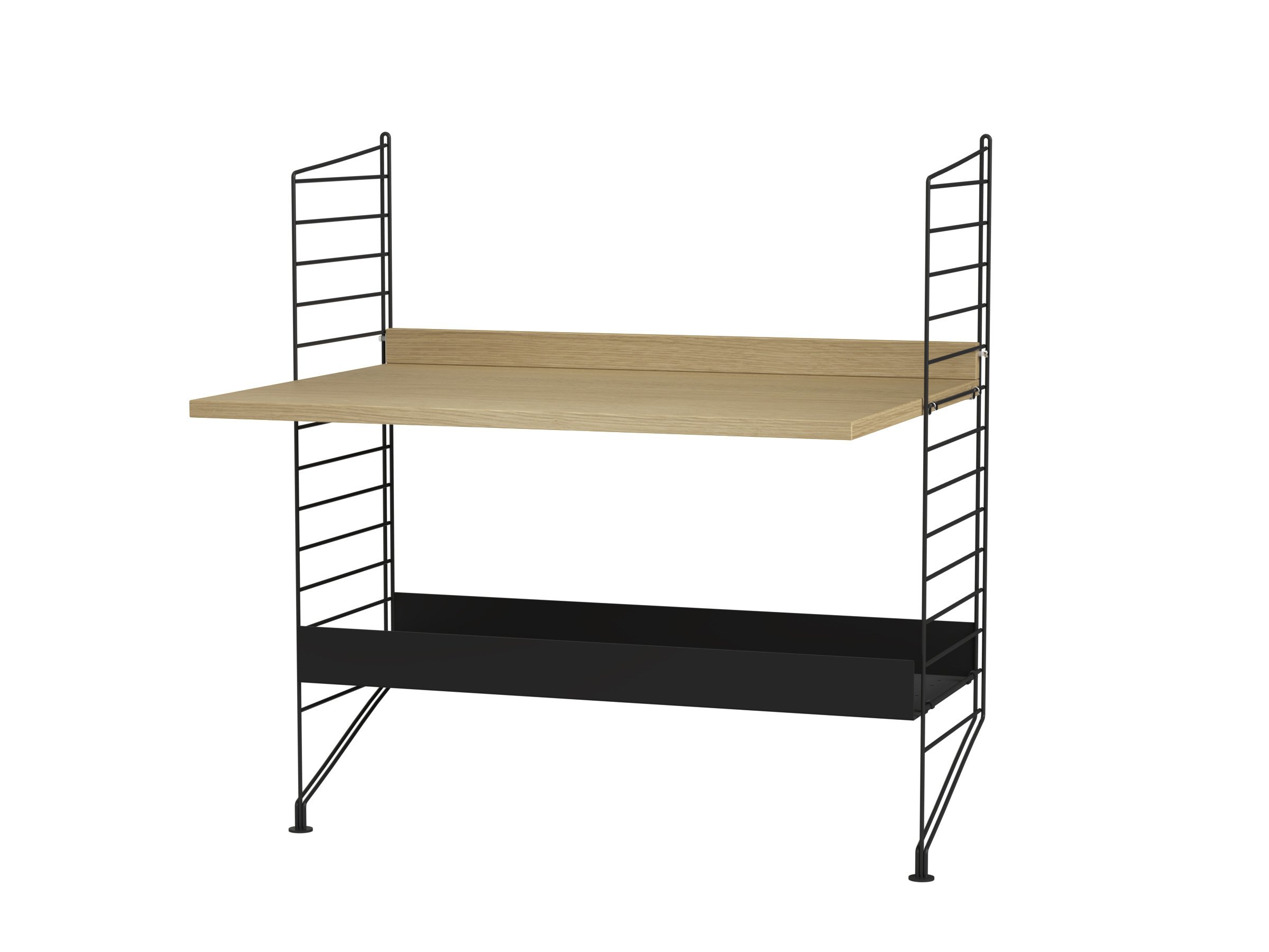 Kids room A Black/Oak