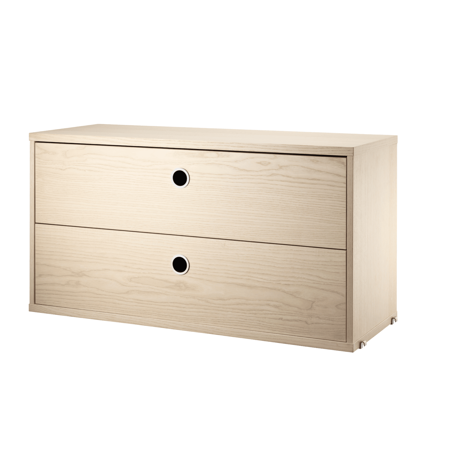 Chest of drawers w78 x d30 x h42 cm Ash