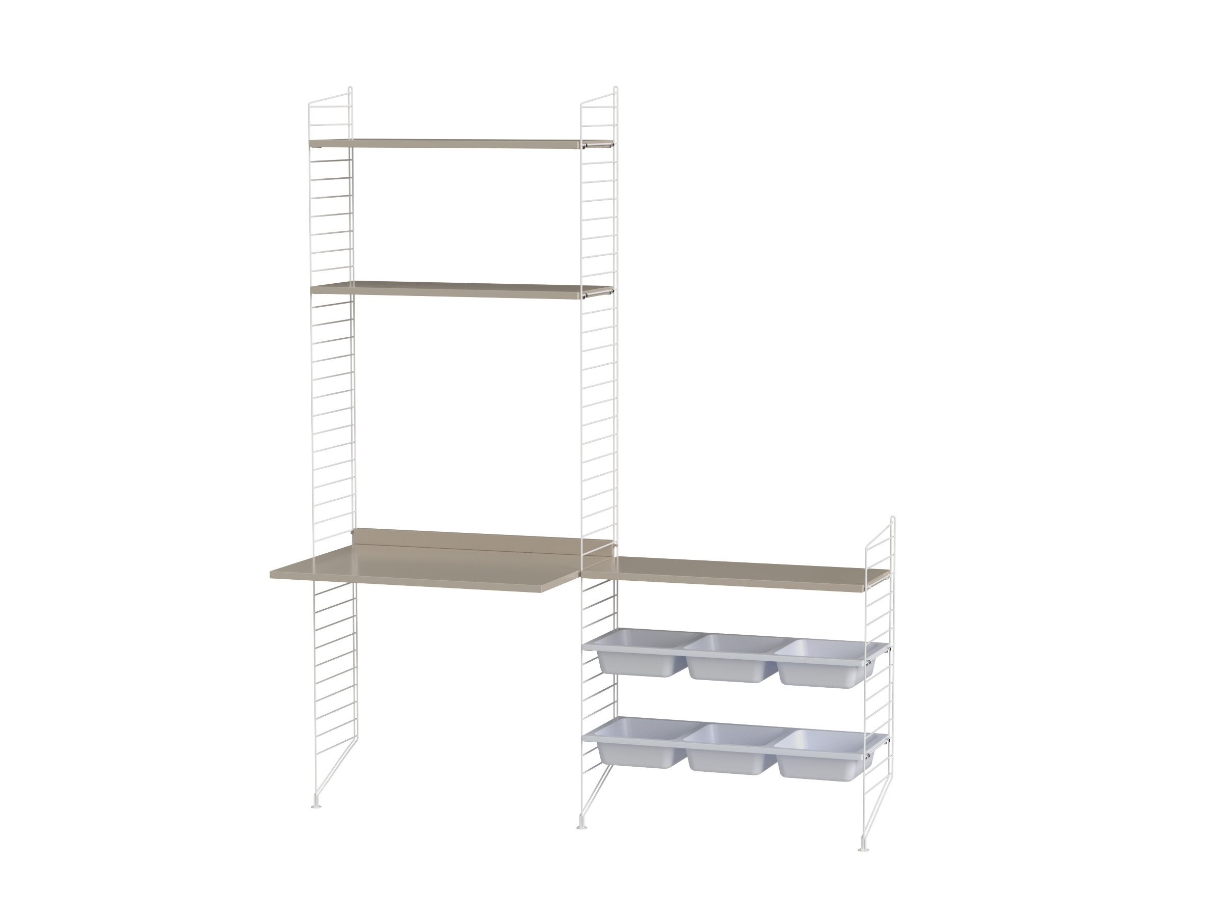 Kids room E White/Beige