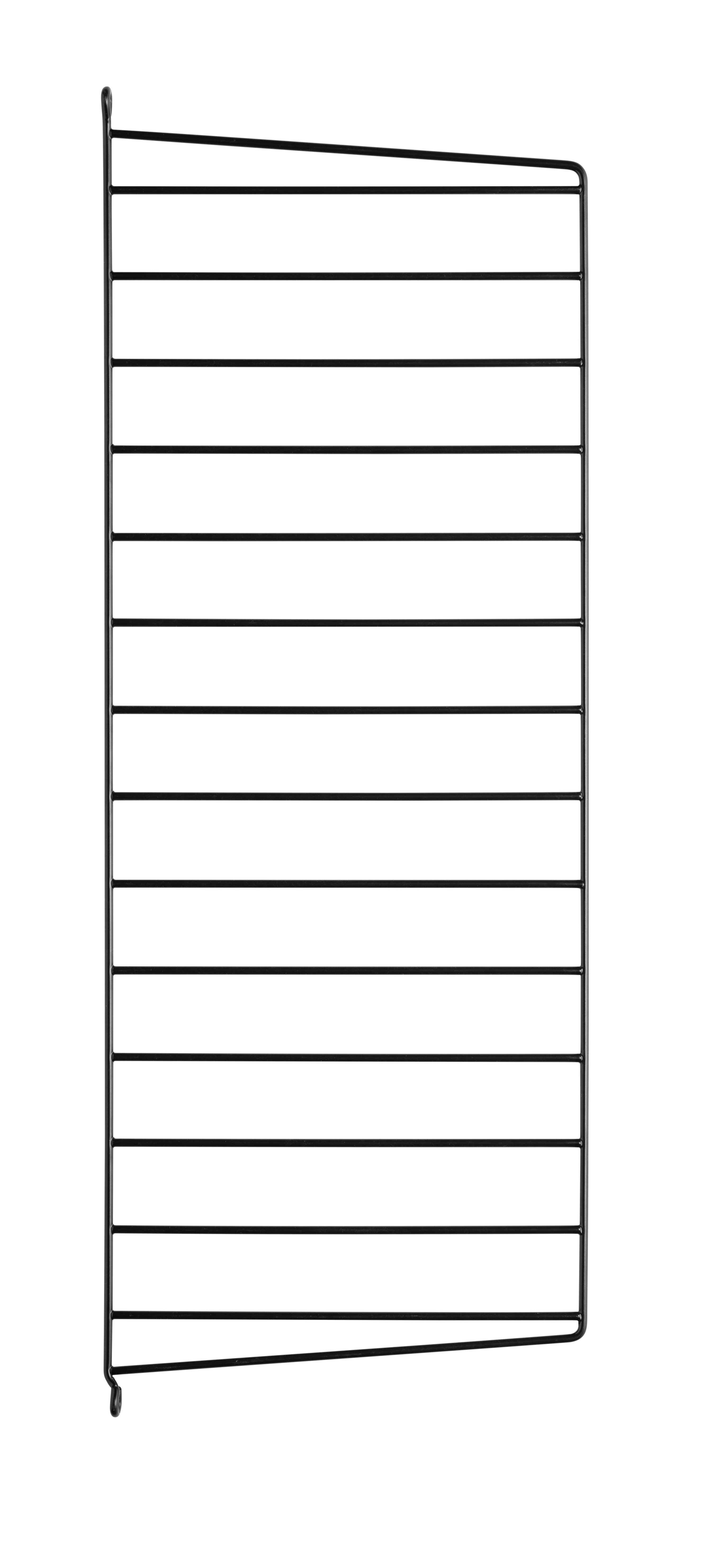 Magazine shelves solid w58 x d30 x h15 cm Oak