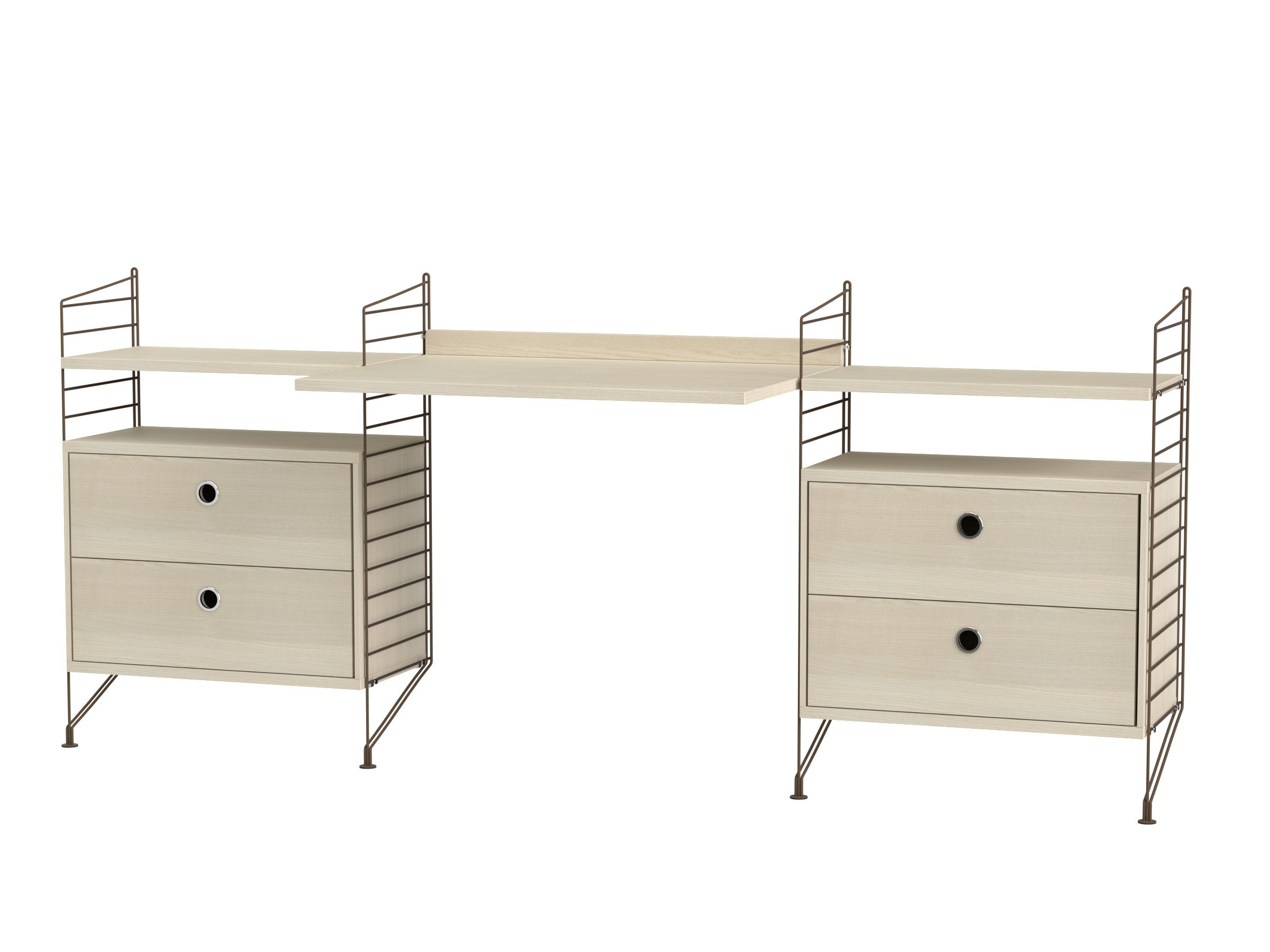 Arbeitsplatz C Braun/Esche