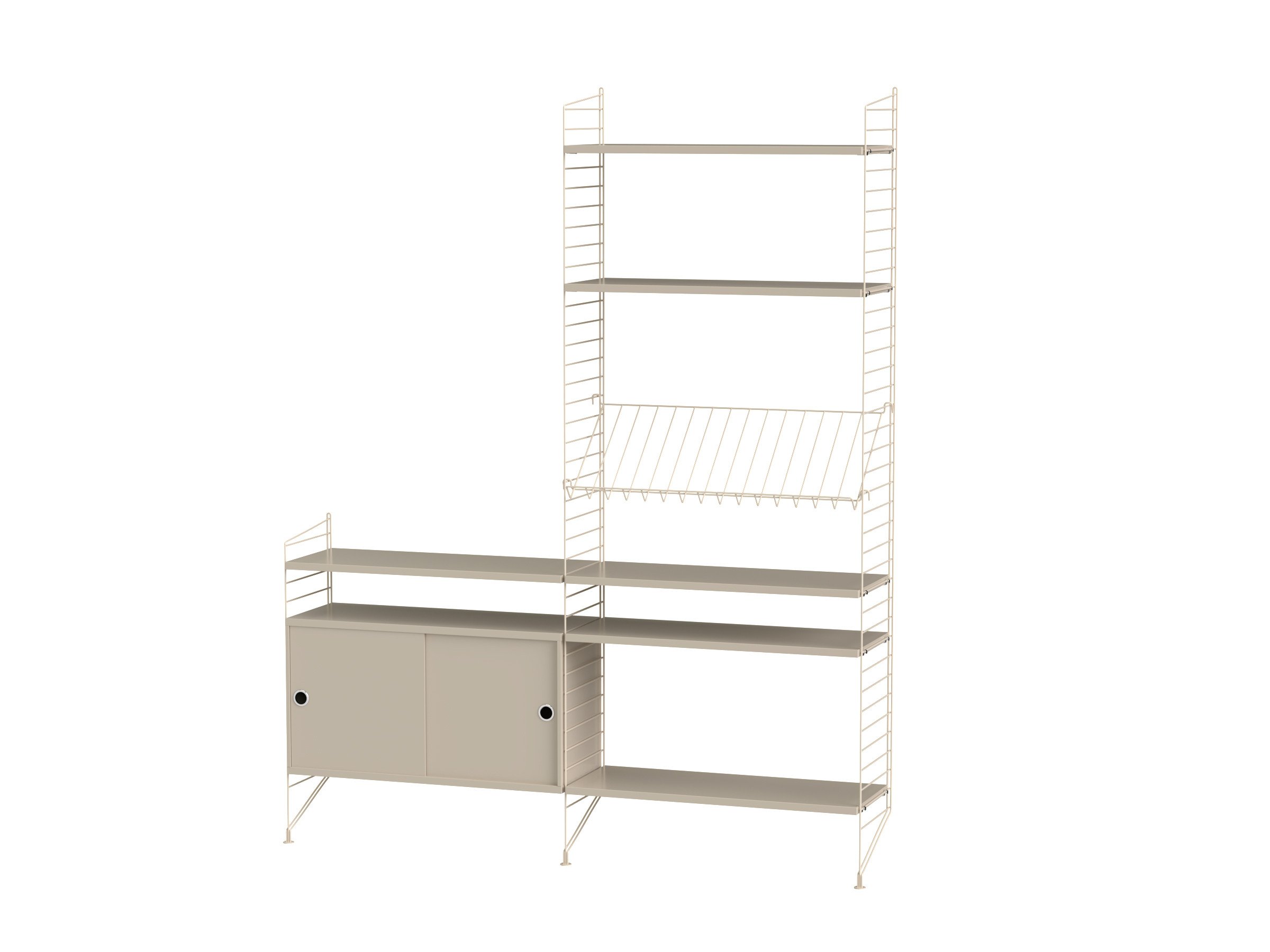 Wohnzimmer K Beige/Beige
