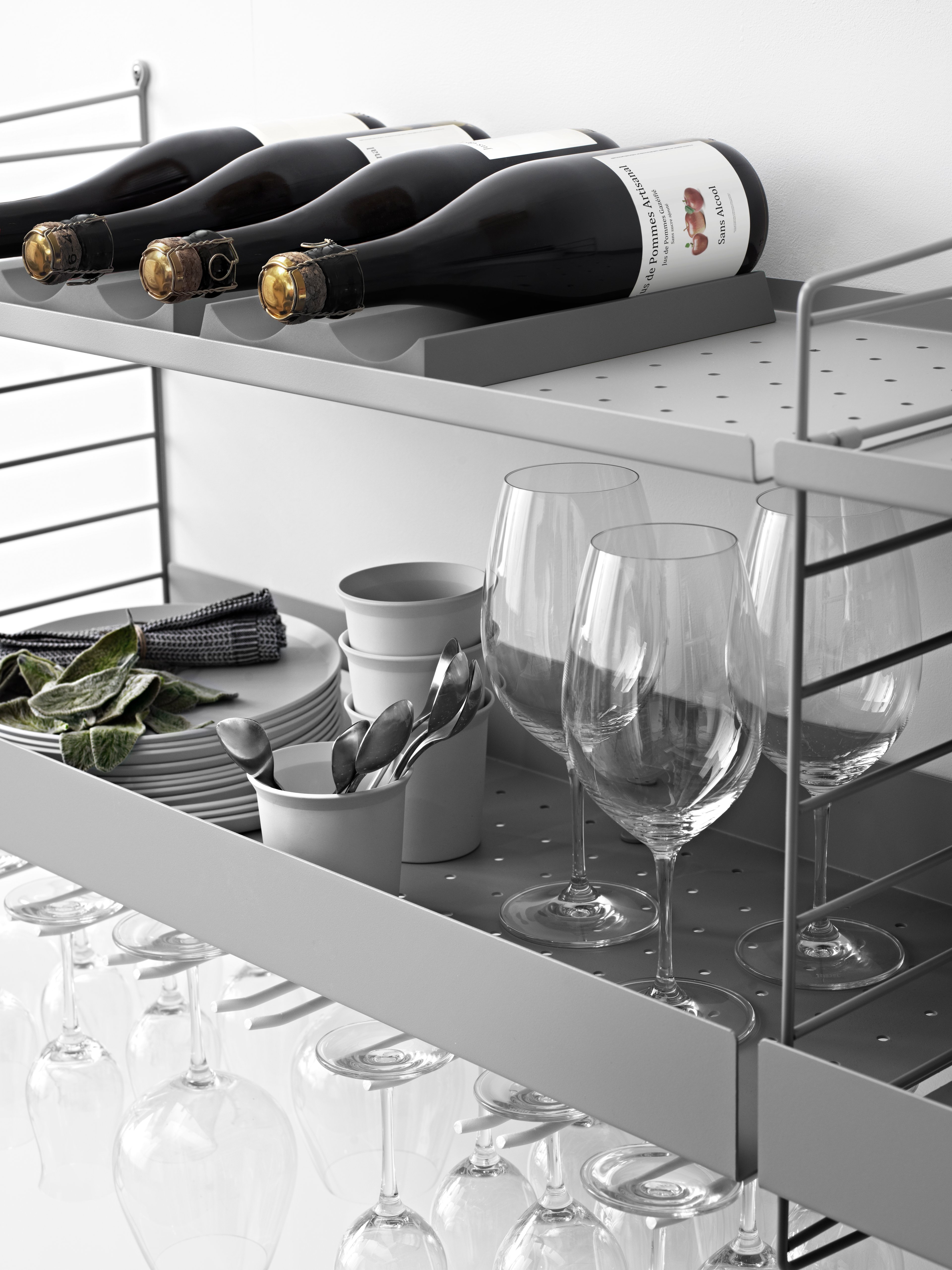 Hanger racks w13.5 x d20 cm White