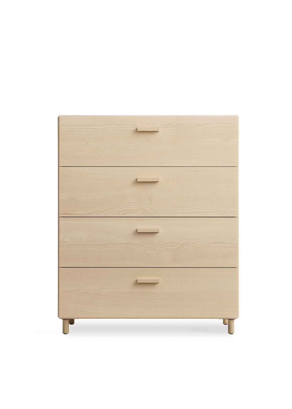 Relief Chest of drawers, wide  Ash/Ash