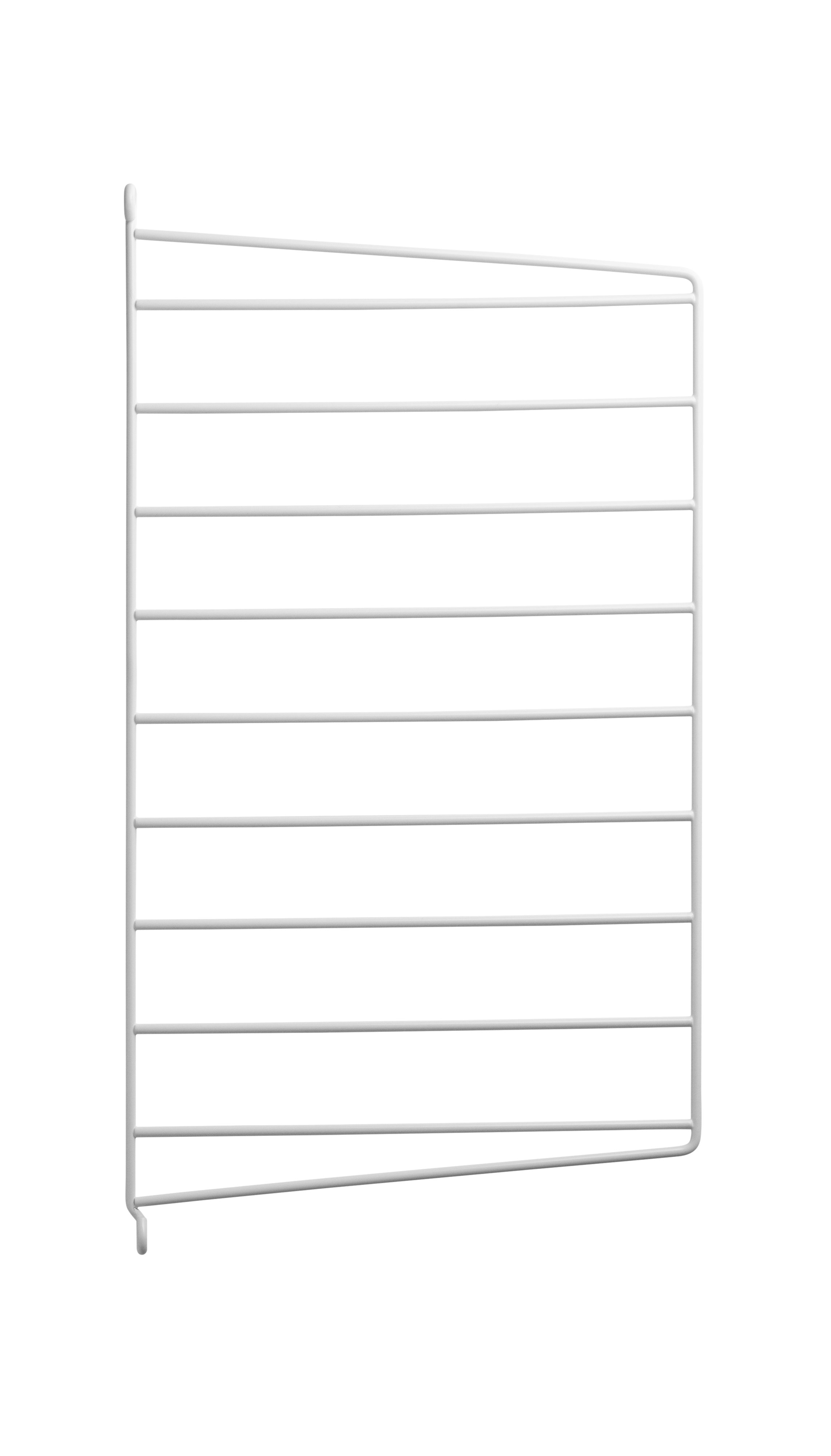 Magazine holders w5 x d17 x h27 cm White