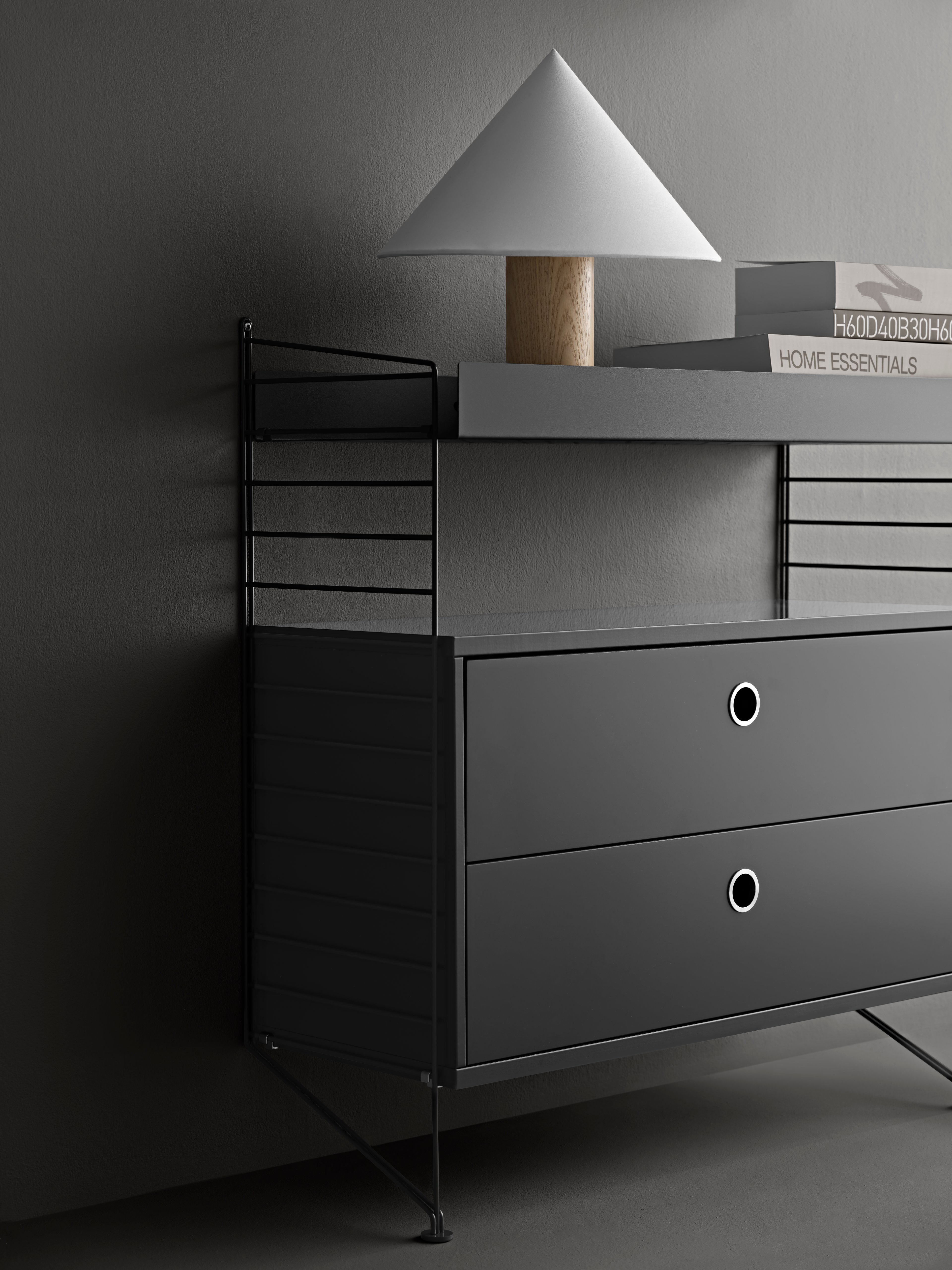 Chest of drawers w58 x d30 x h42 cm Ash
