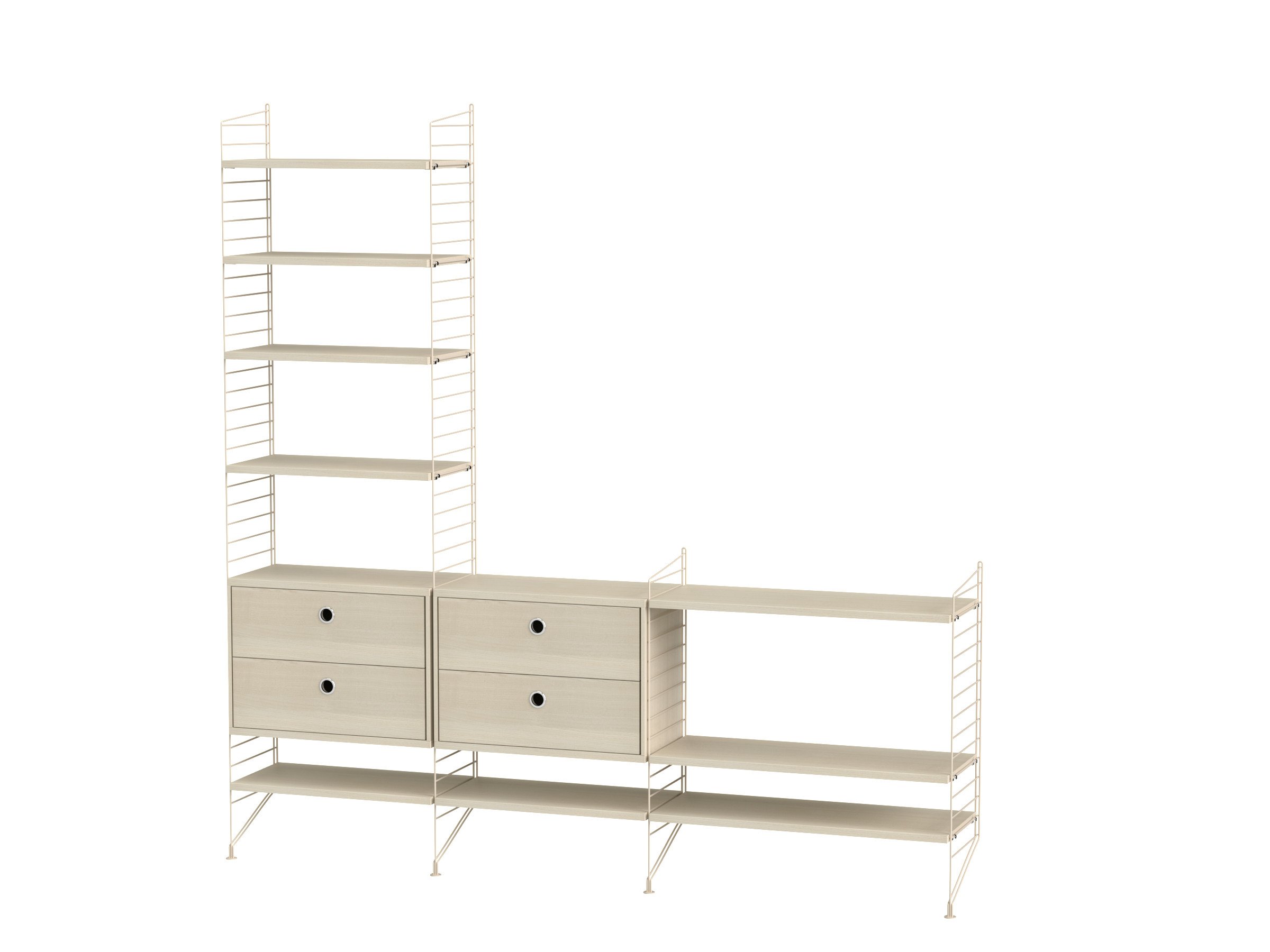 Wohnzimmer J Beige/Esche