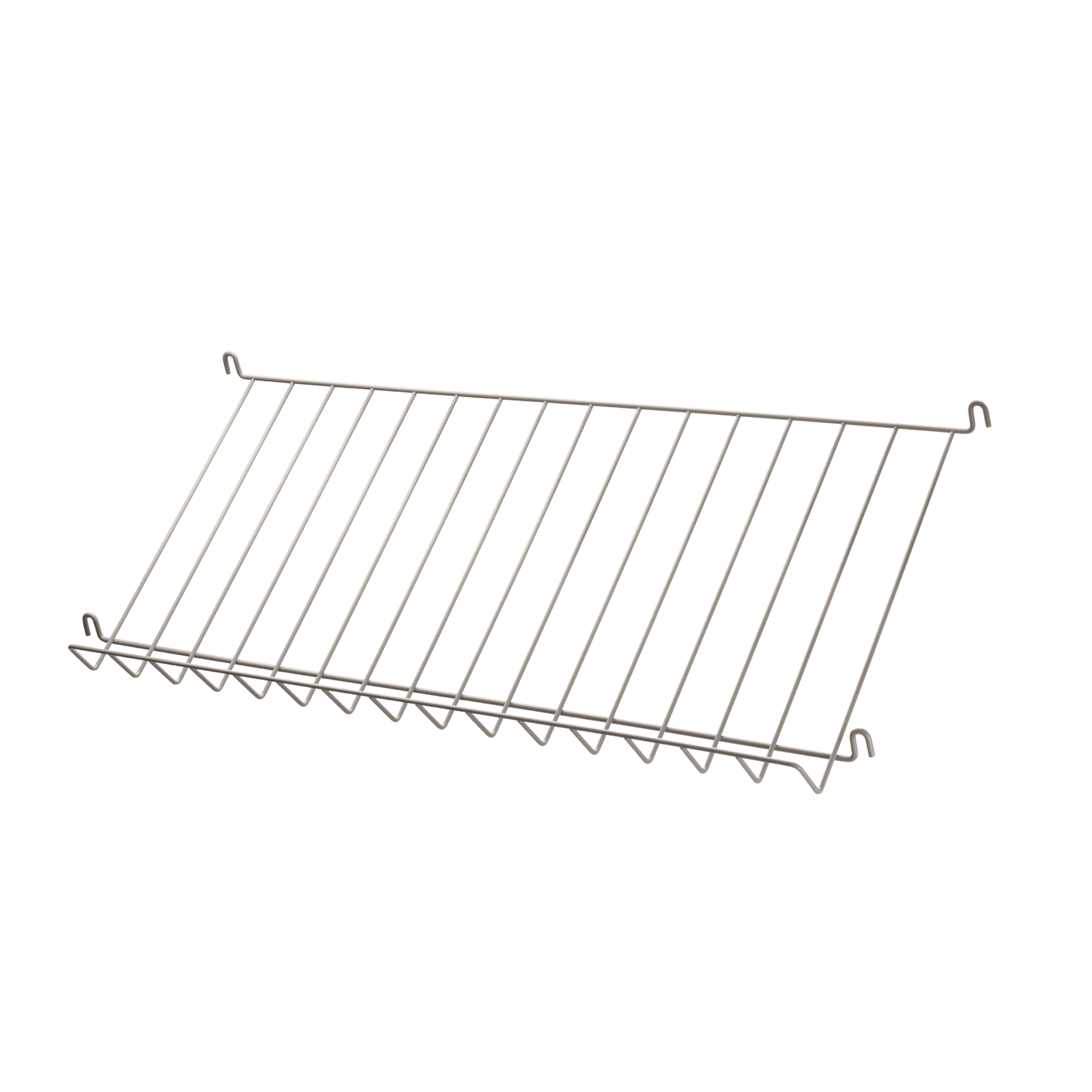Magazine shelves metal w78 x d30 x h15 cm Beige