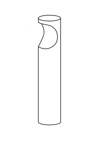 Fixtures for magazine shelf solid  cm Spare part