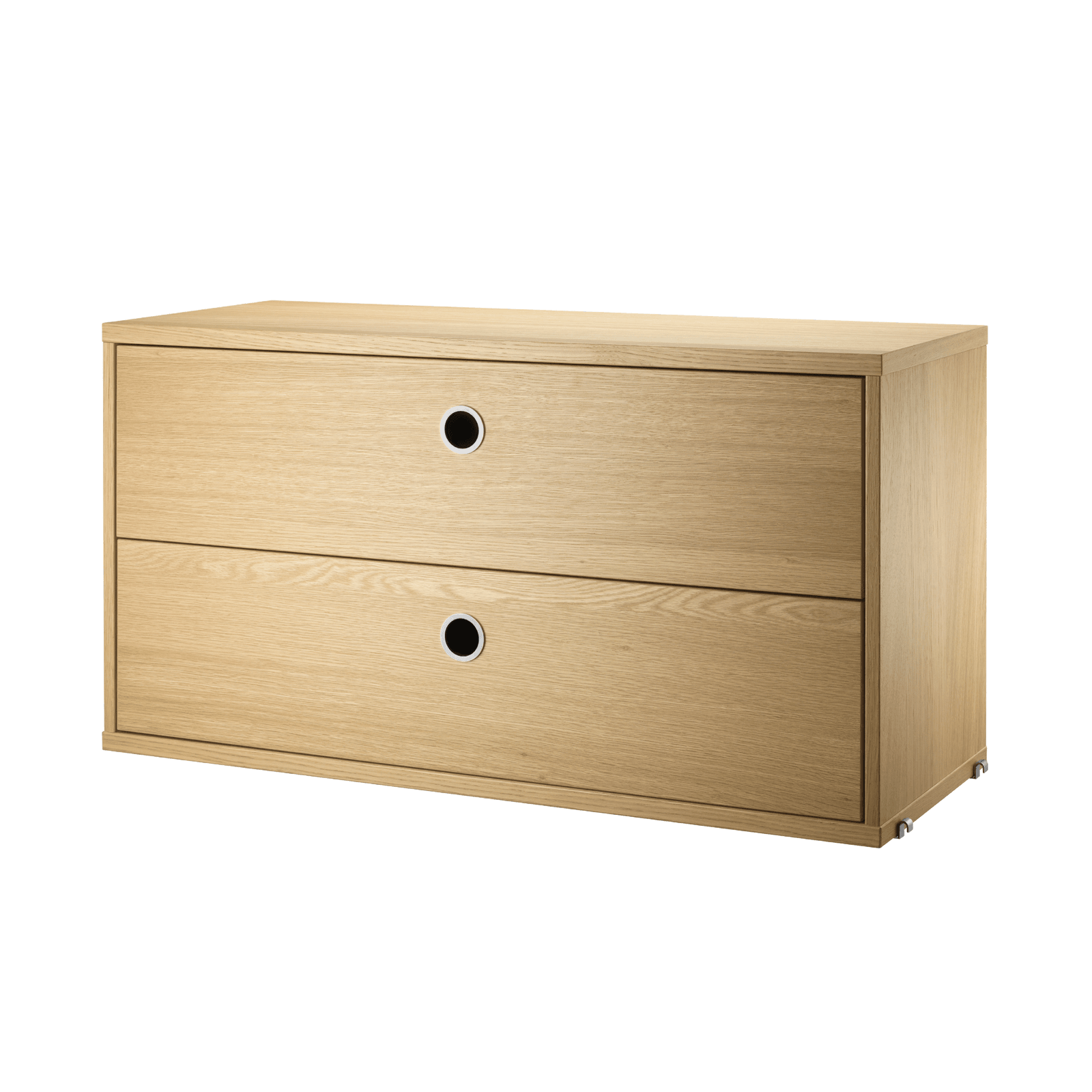 Chest of drawers w78 x d30 x h42 cm Oak