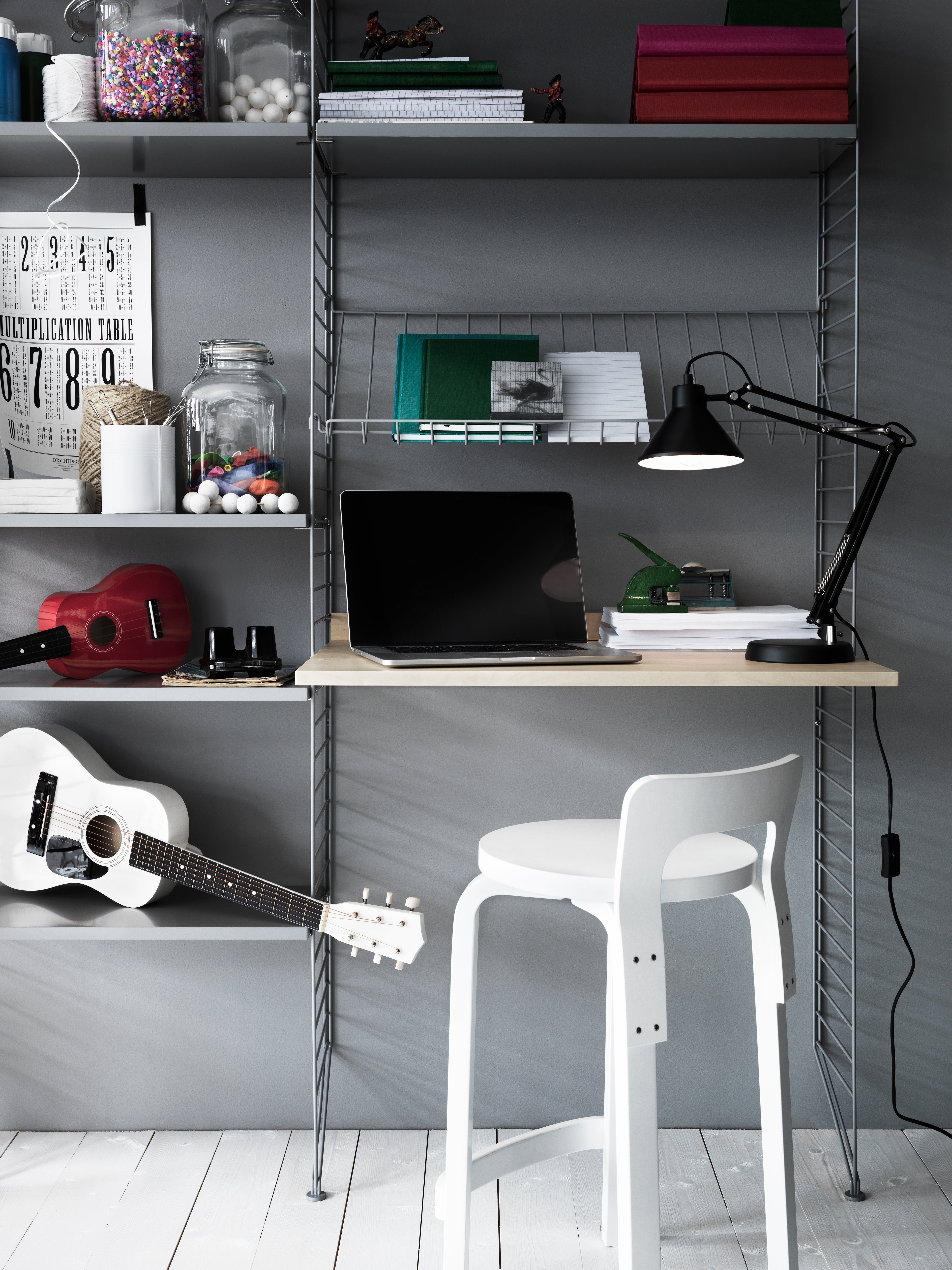 Floor panels  d30 x h85 cm Black