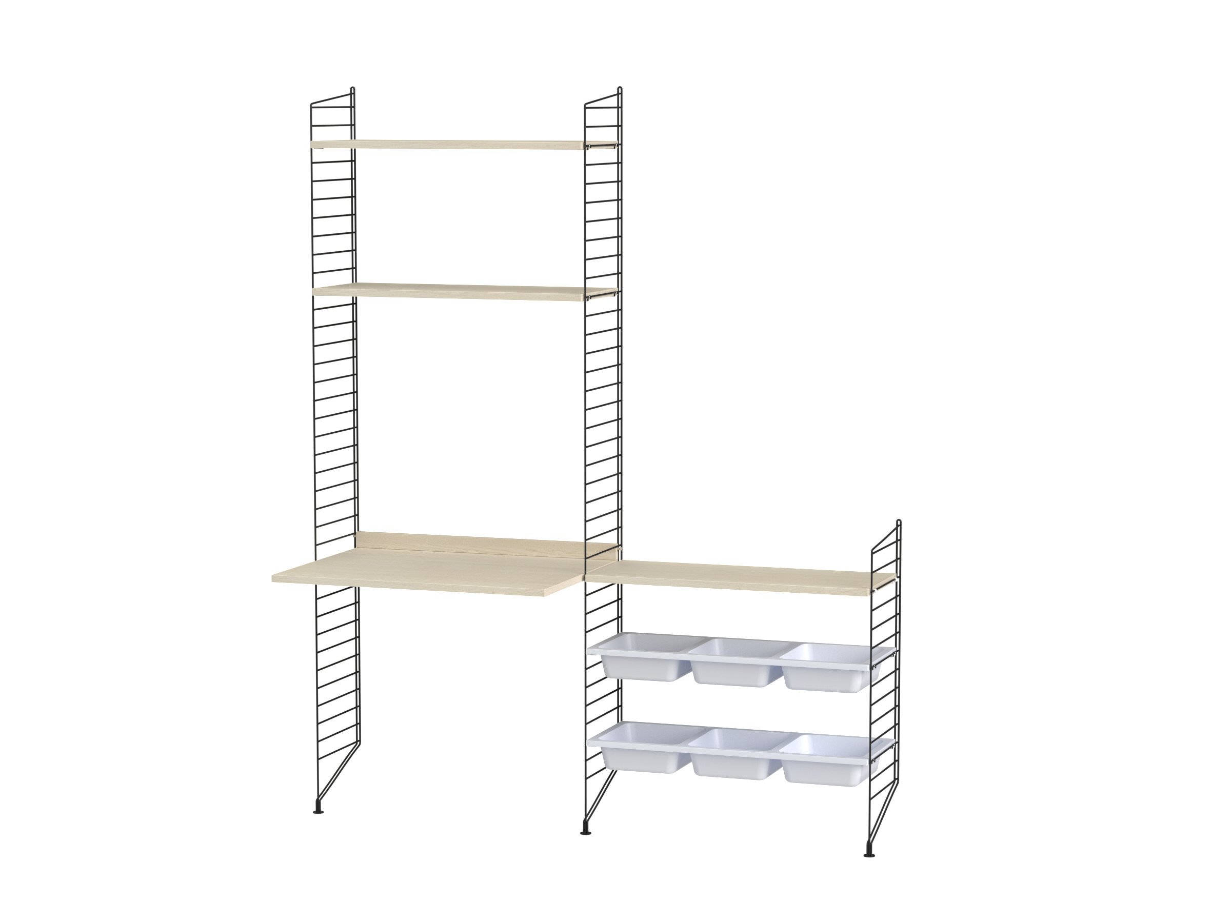 Kids room E Black/Ash