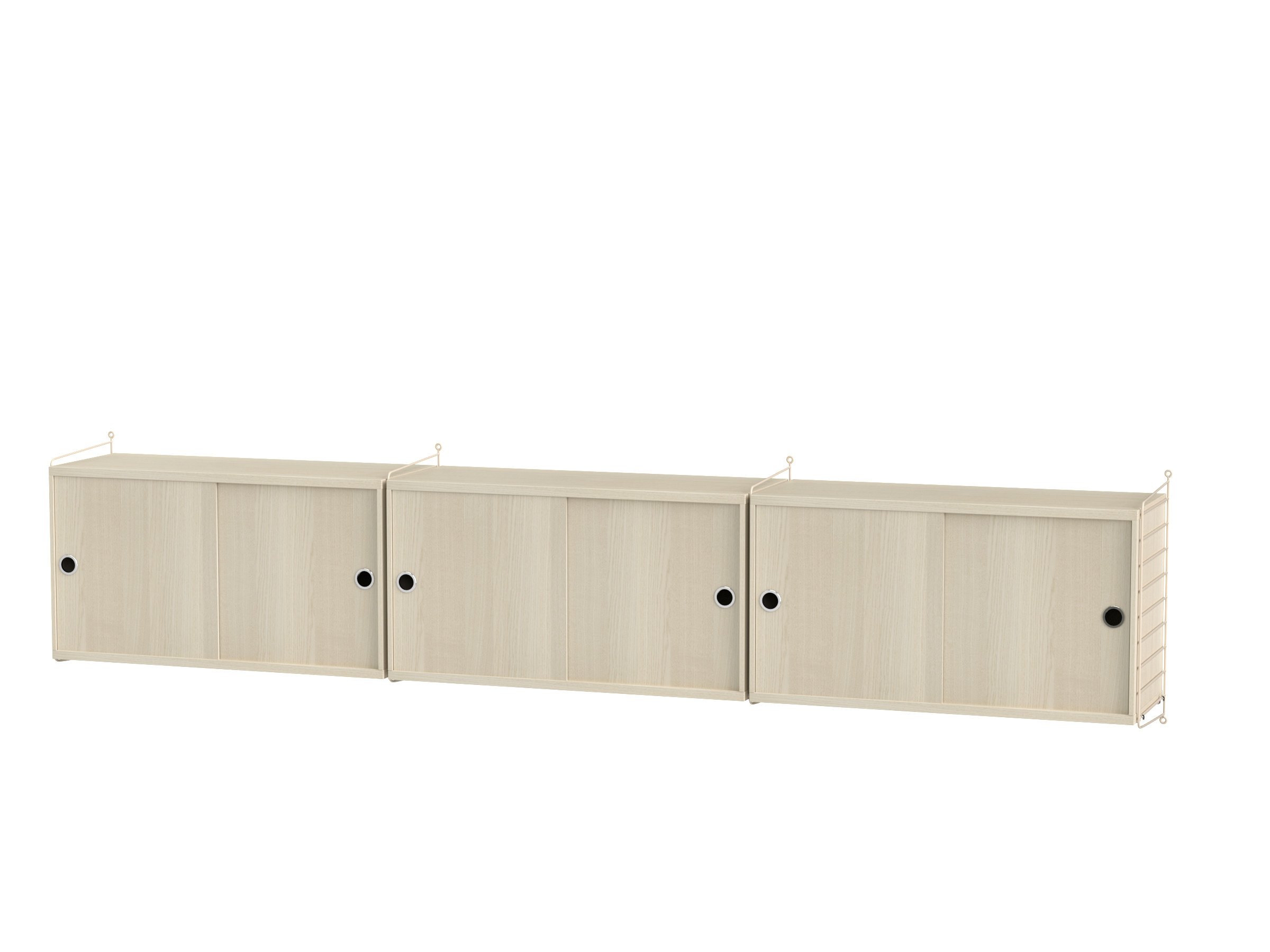 Wohnzimmer D Beige/Esche