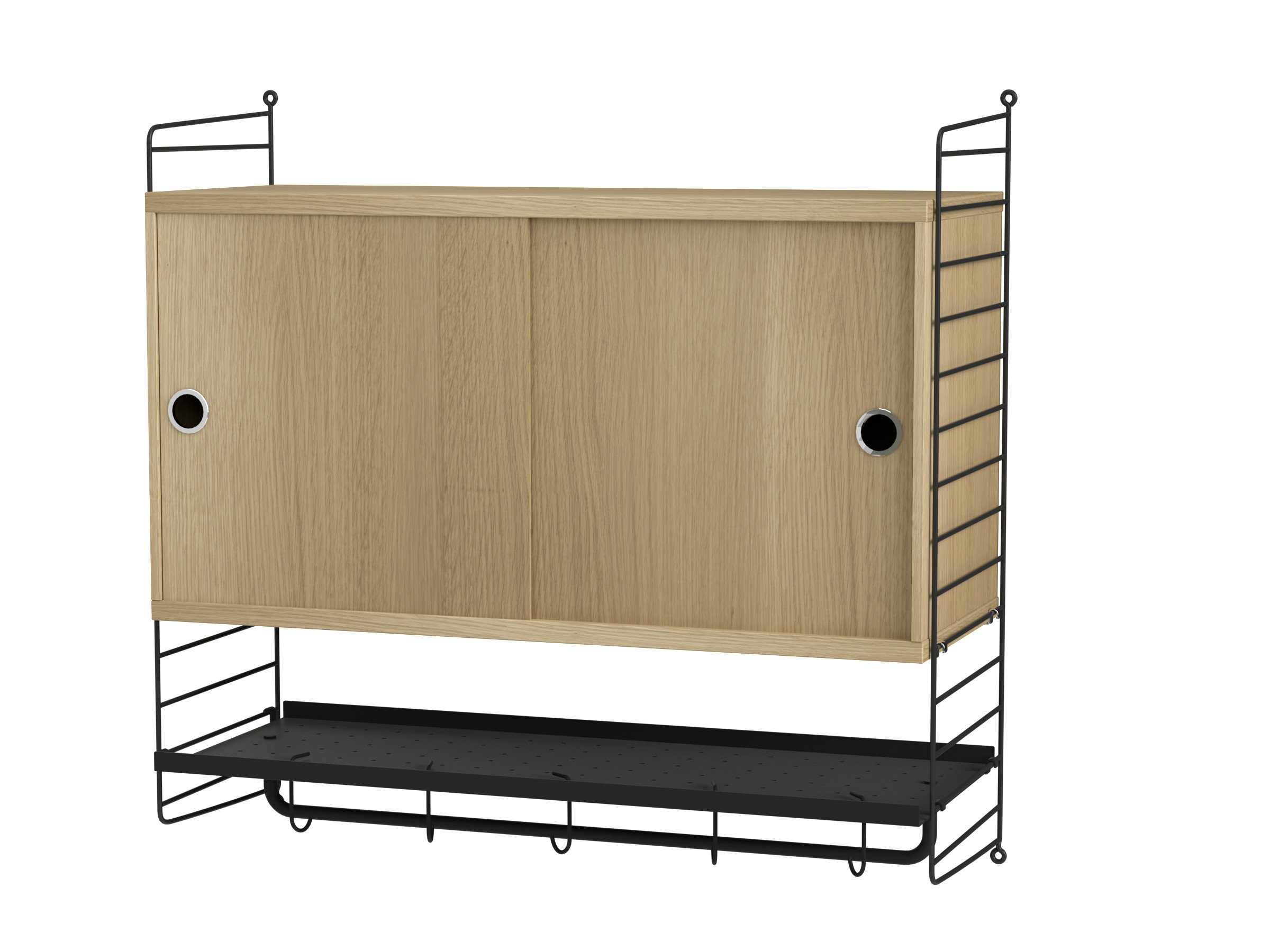 Bedroom F Black/Oak