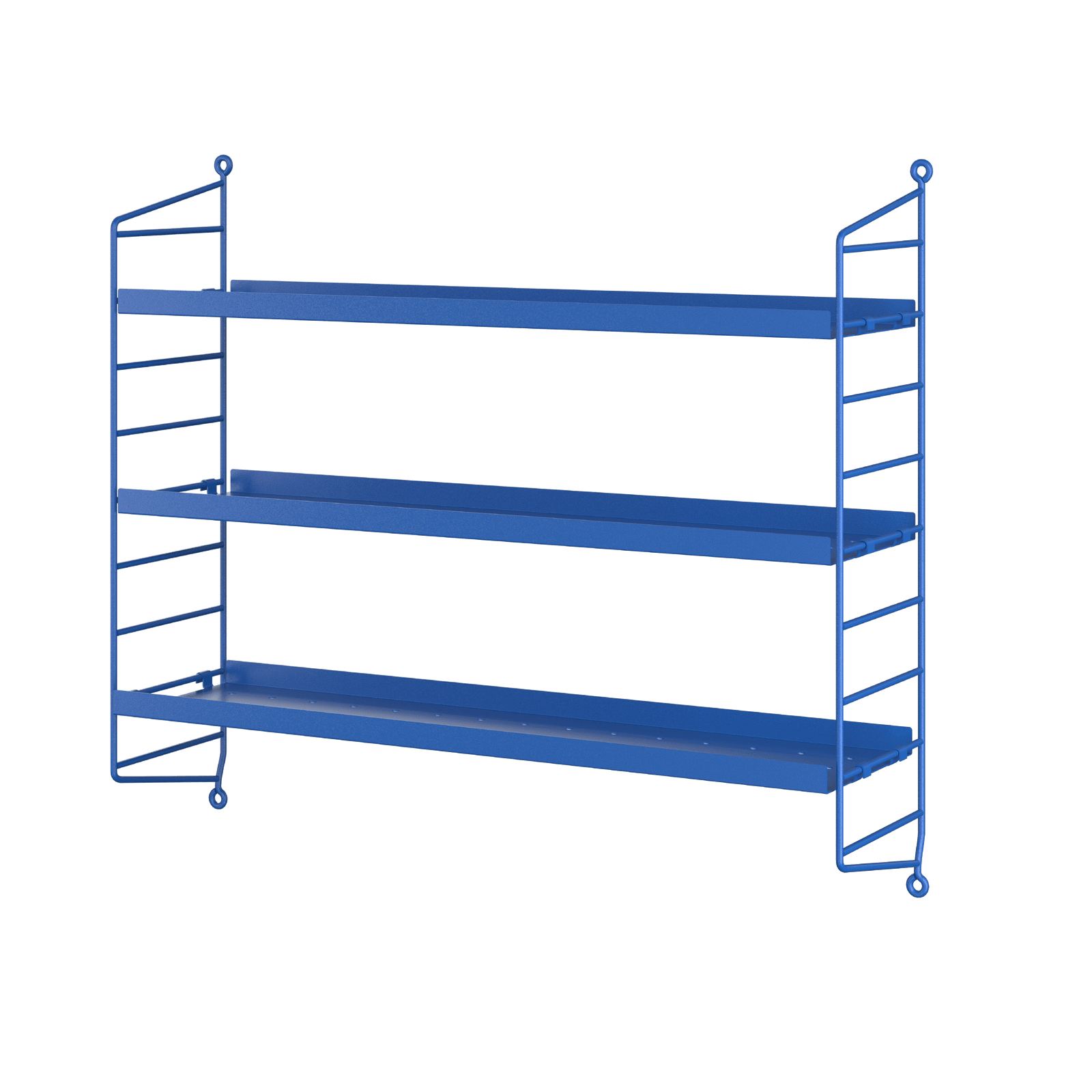 ストリング ポケット メタル 1-pack 60x50x15 ブルー/ブルー
