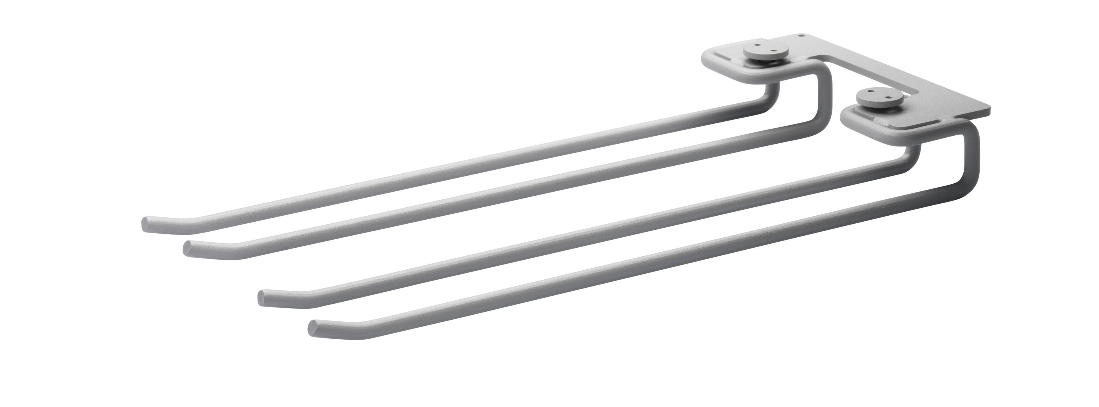 Rods w24 x h8 cm White