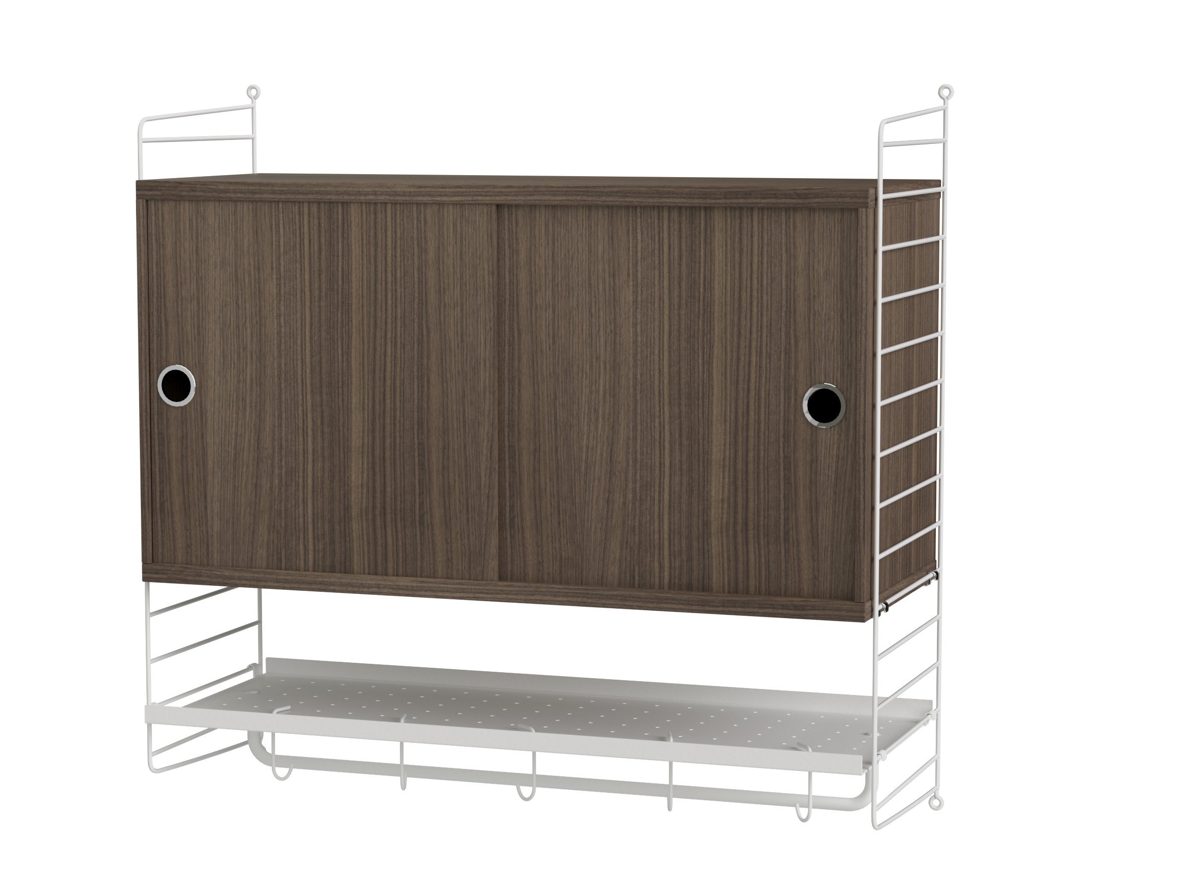Bedroom F White/Walnut