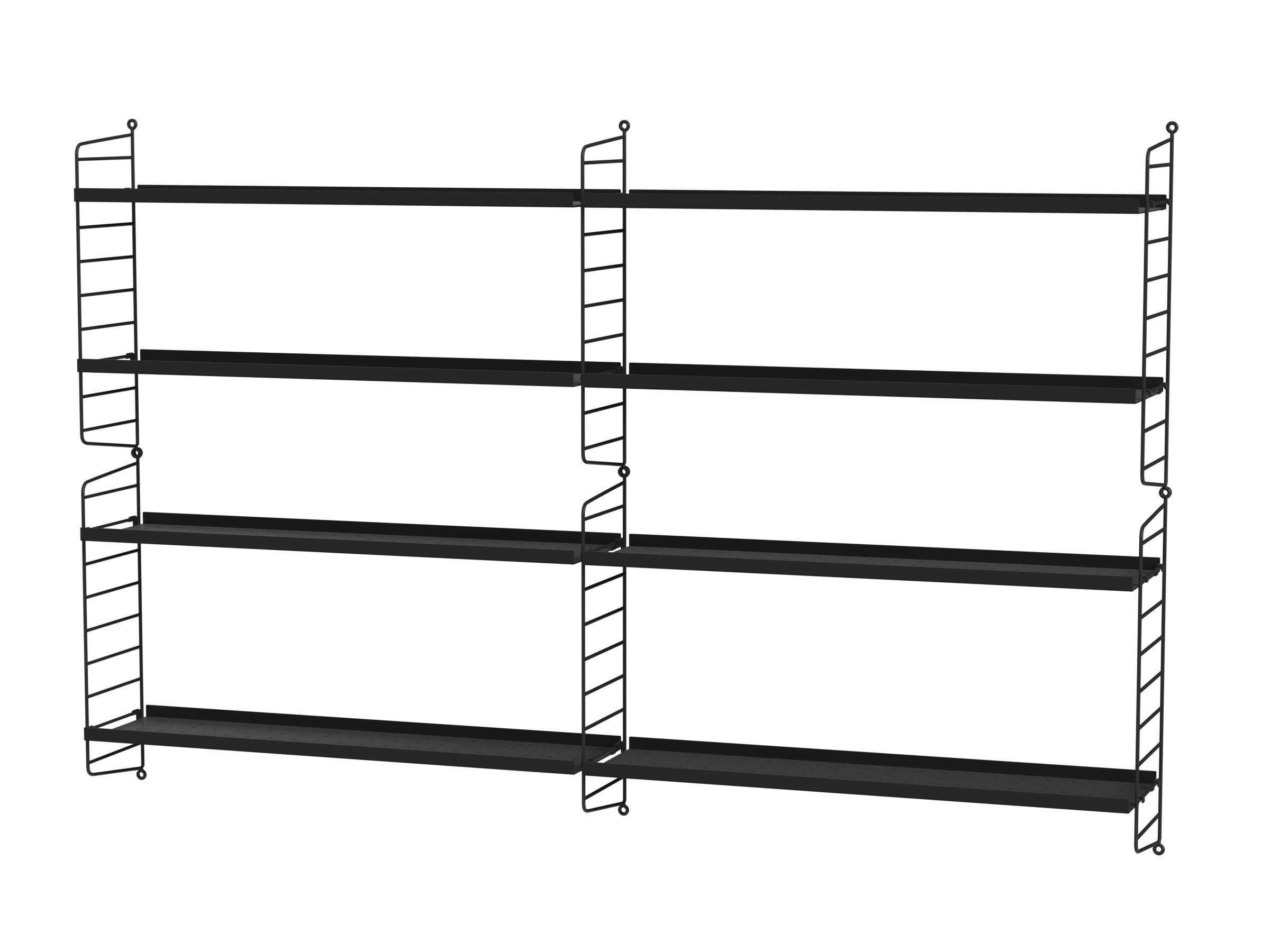 Wohnzimmer M Schwarz/Schwarz