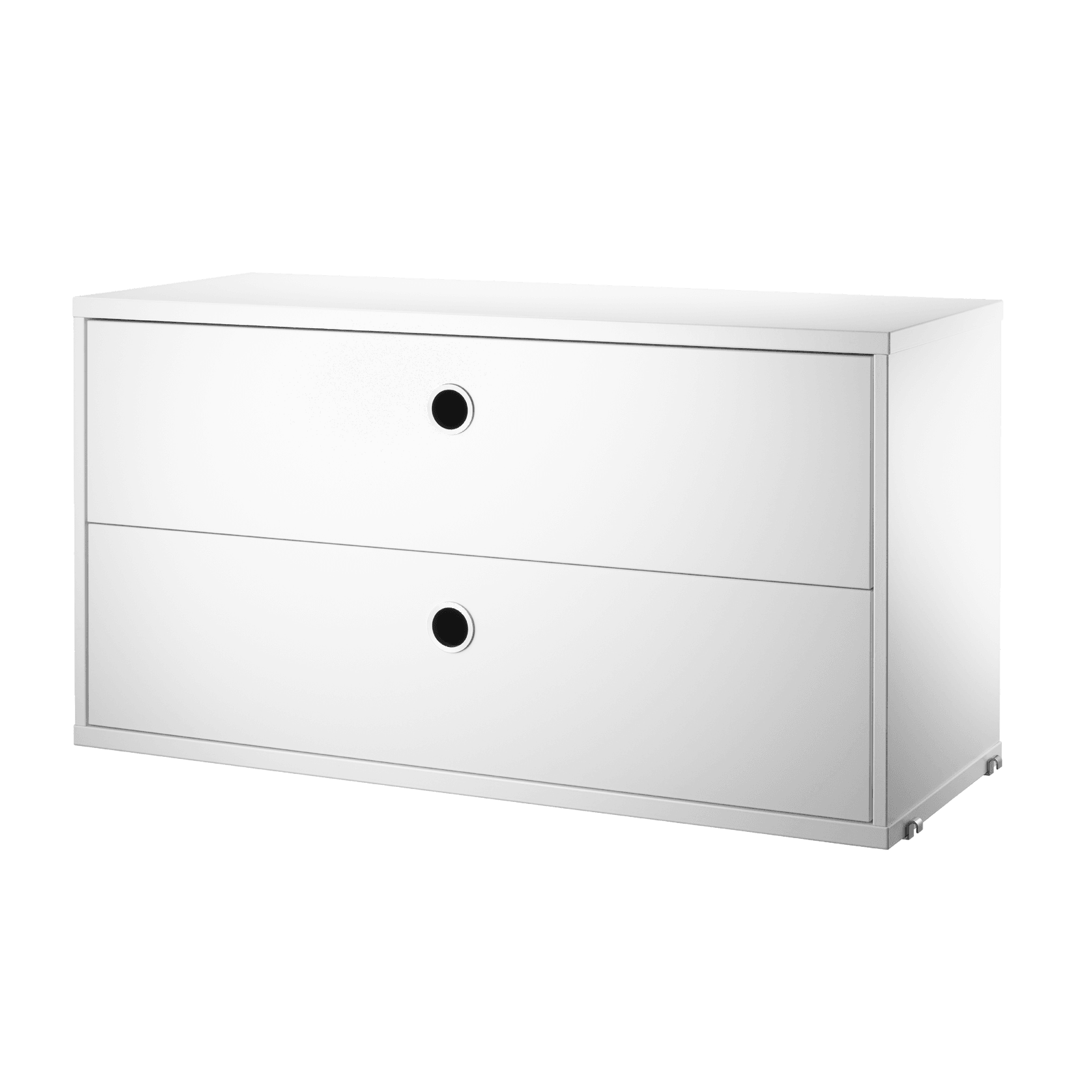 Chest of drawers w78 x d30 x h42 cm White