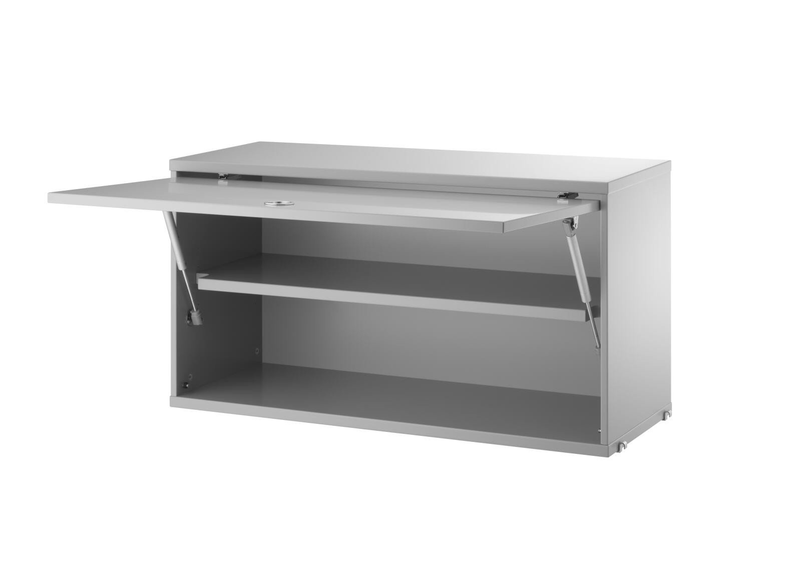 Shelves galvanized w58 x d30 cm Galvanized