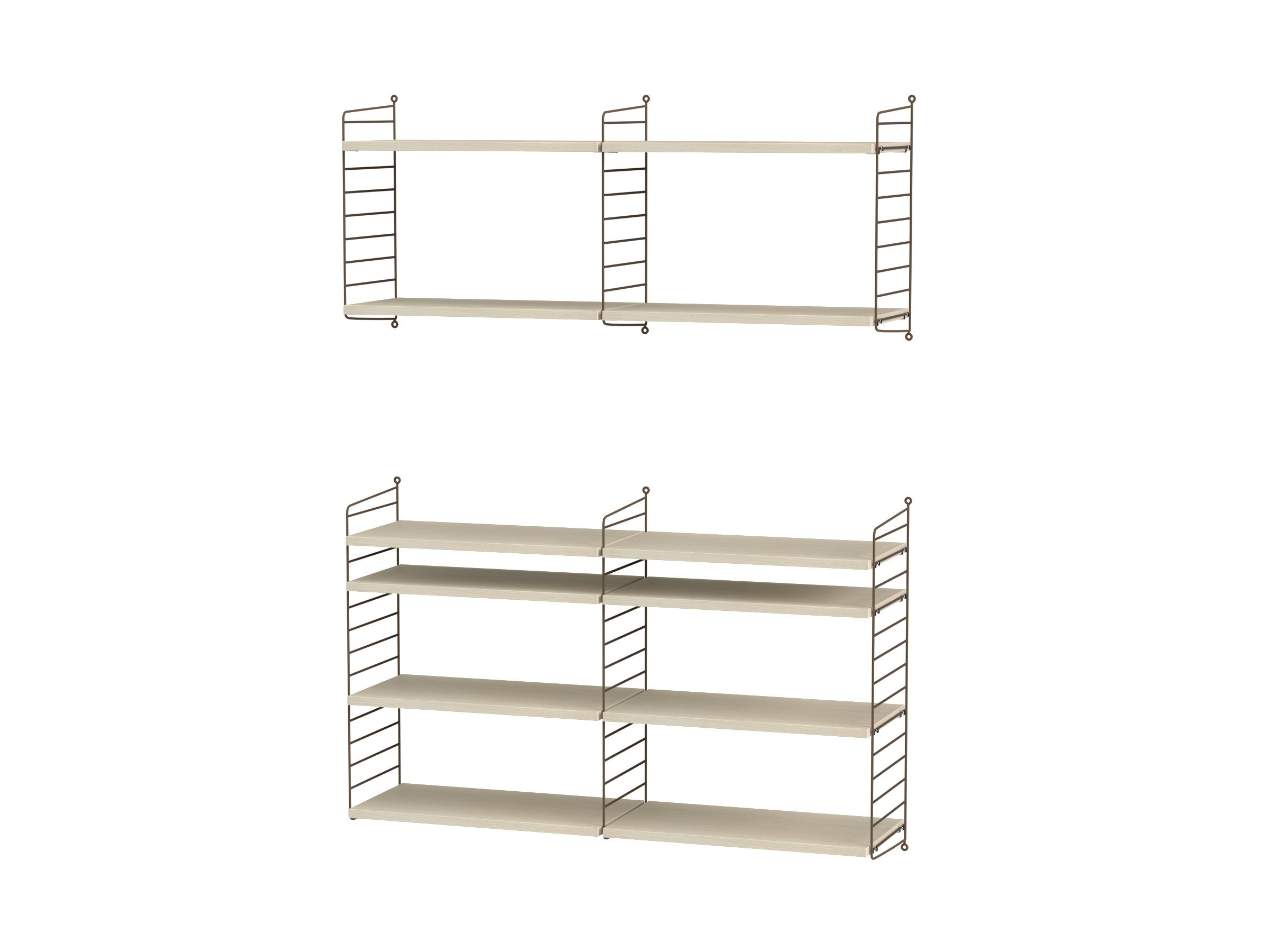 Wohnzimmer N Braun/Esche