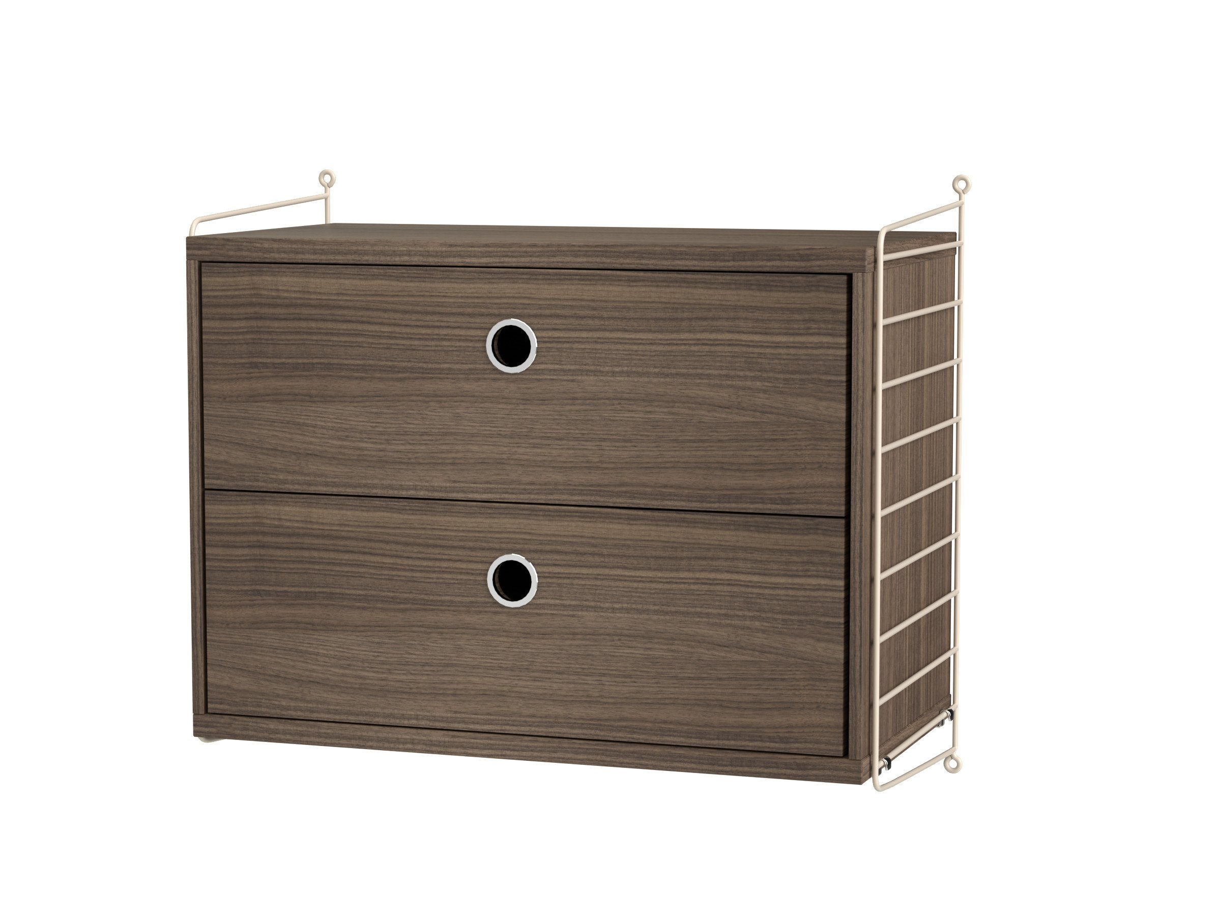Bedroom A Beige/Walnut