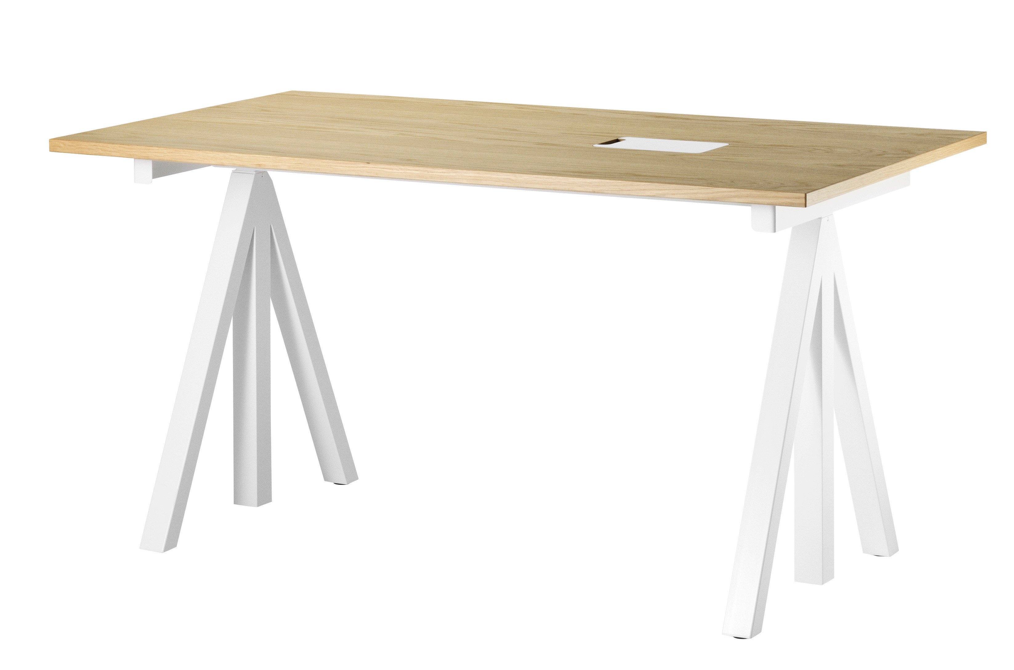 Work desks 140x78 White/Oak
