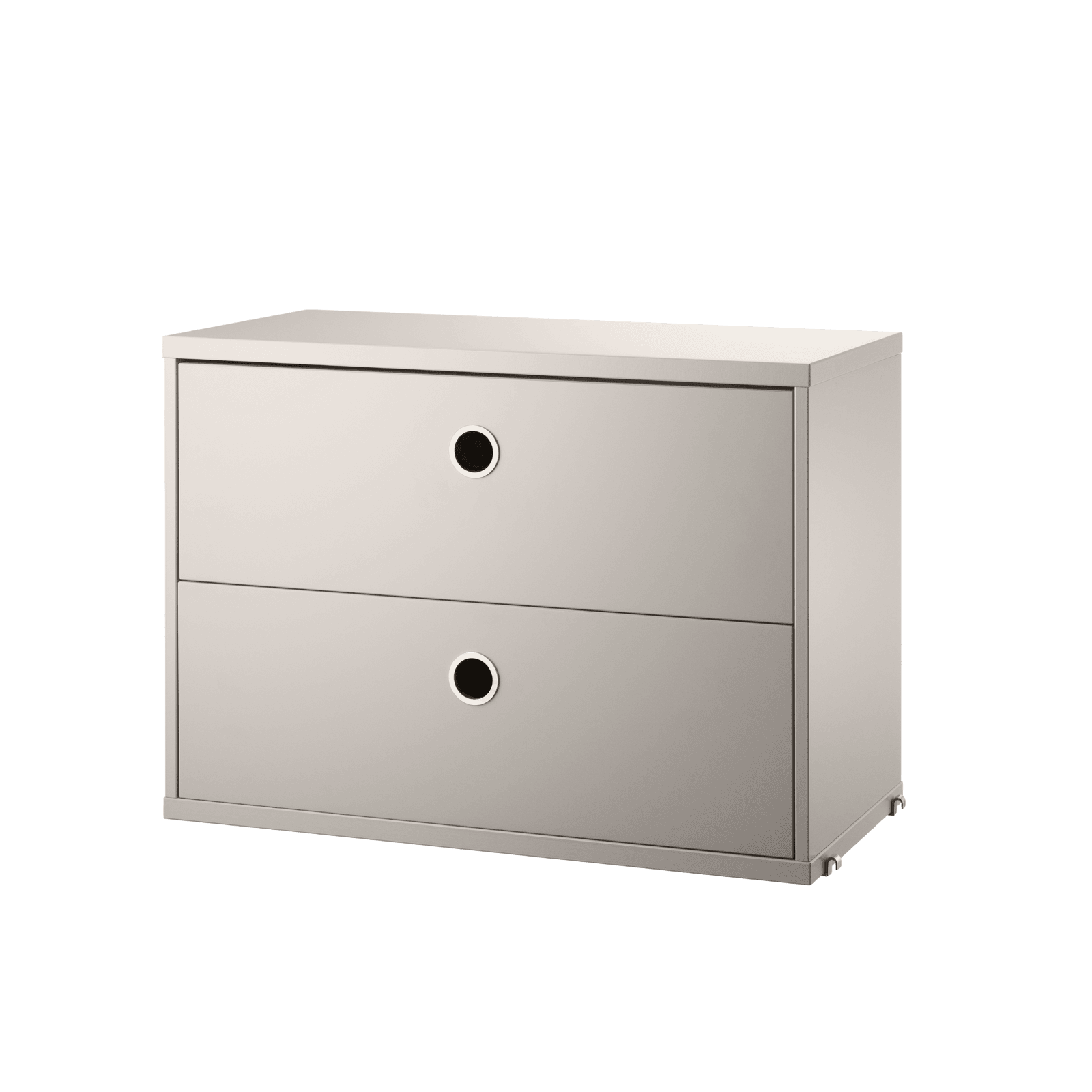 Chest of drawers w58 x d30 x h42 cm Beige
