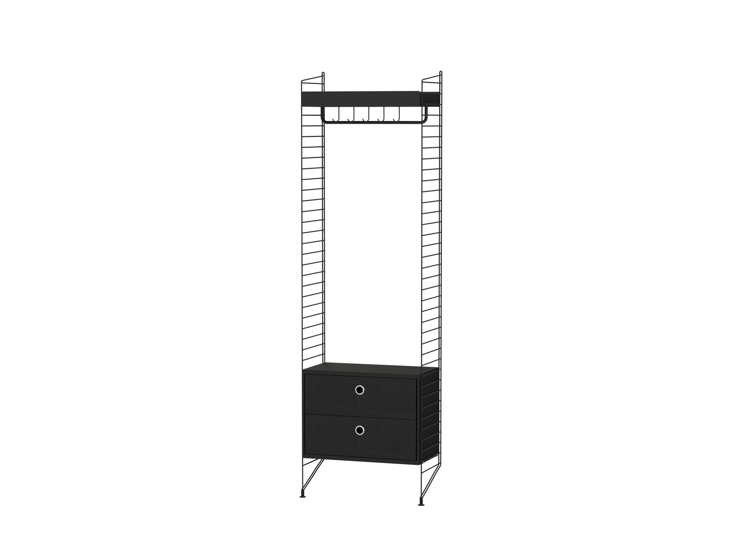 Hallway M Black stained ash/Black