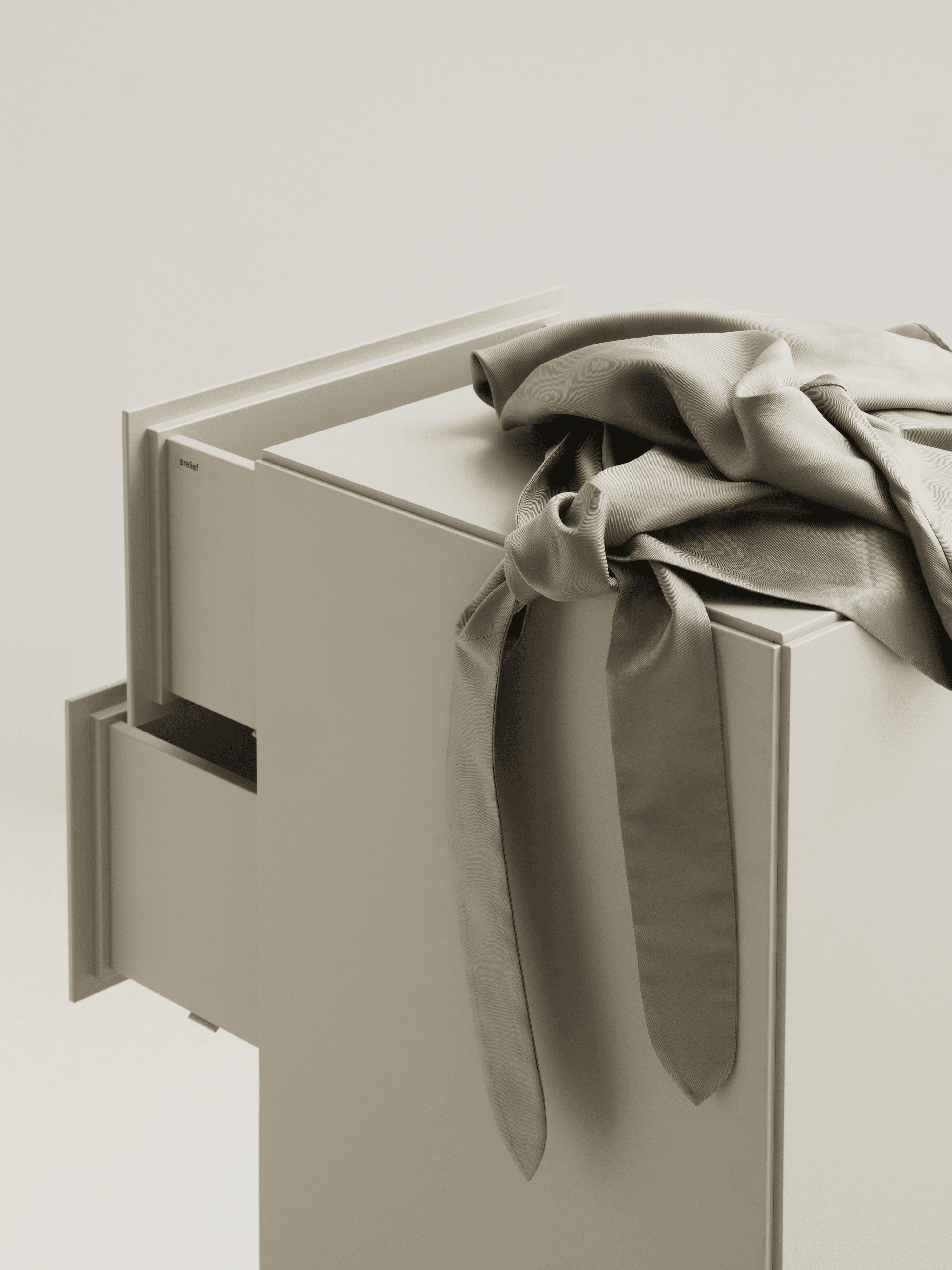 Hook rail, large w123 x h5.2 cm Ash