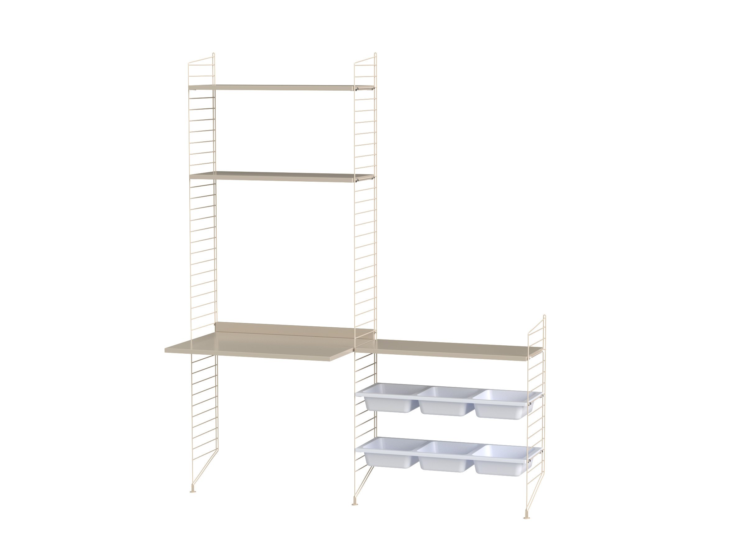 Kids room E Beige/Beige