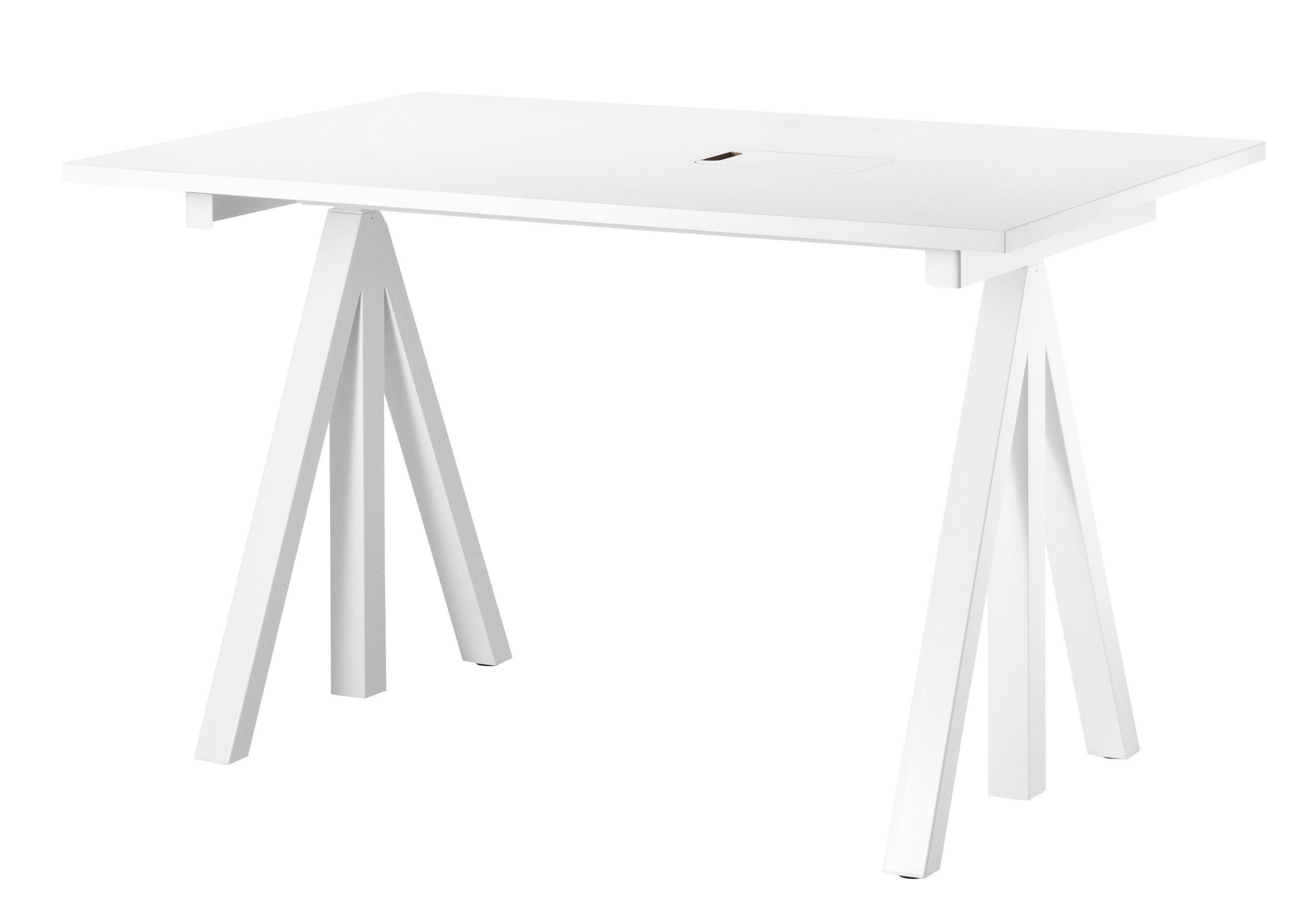 Work desks 120x78 White/White laminate