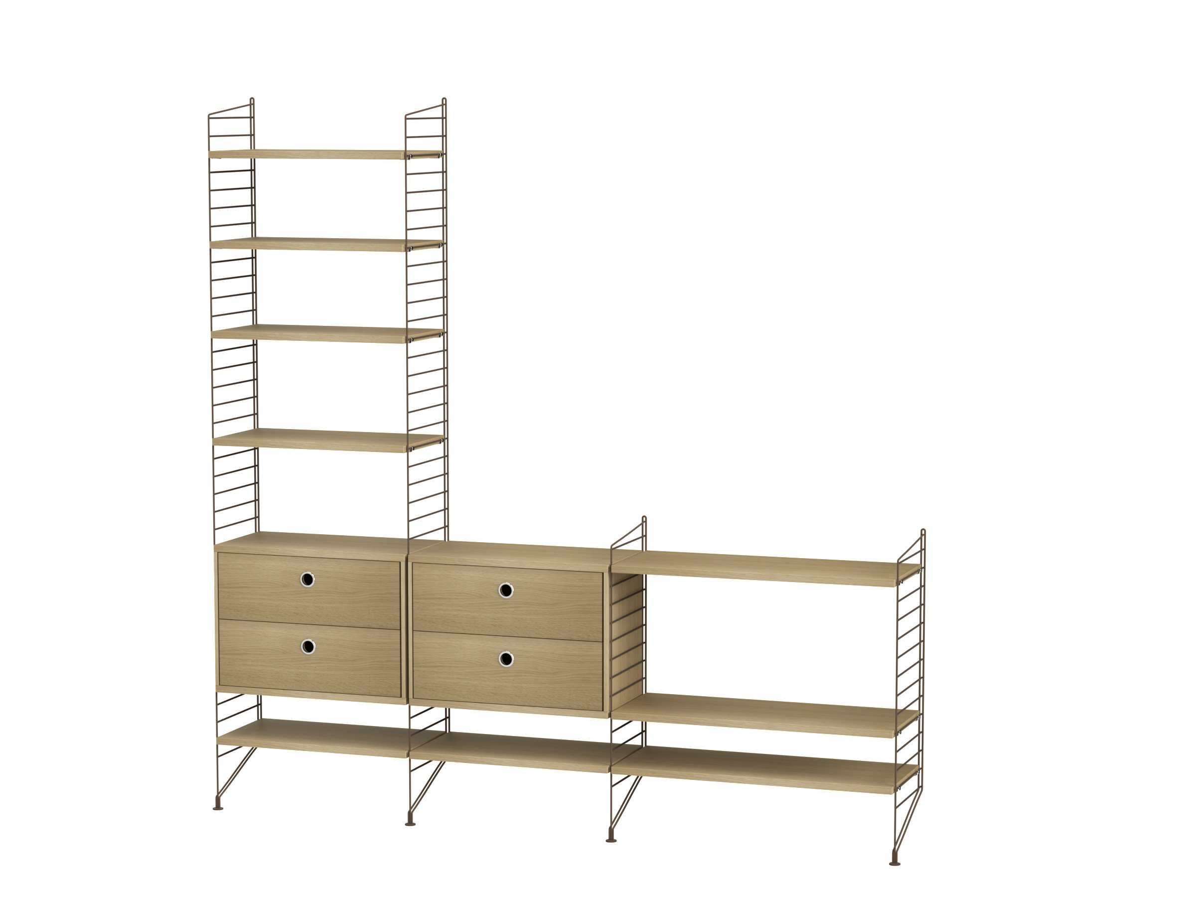 Wohnzimmer J Braun/Eiche