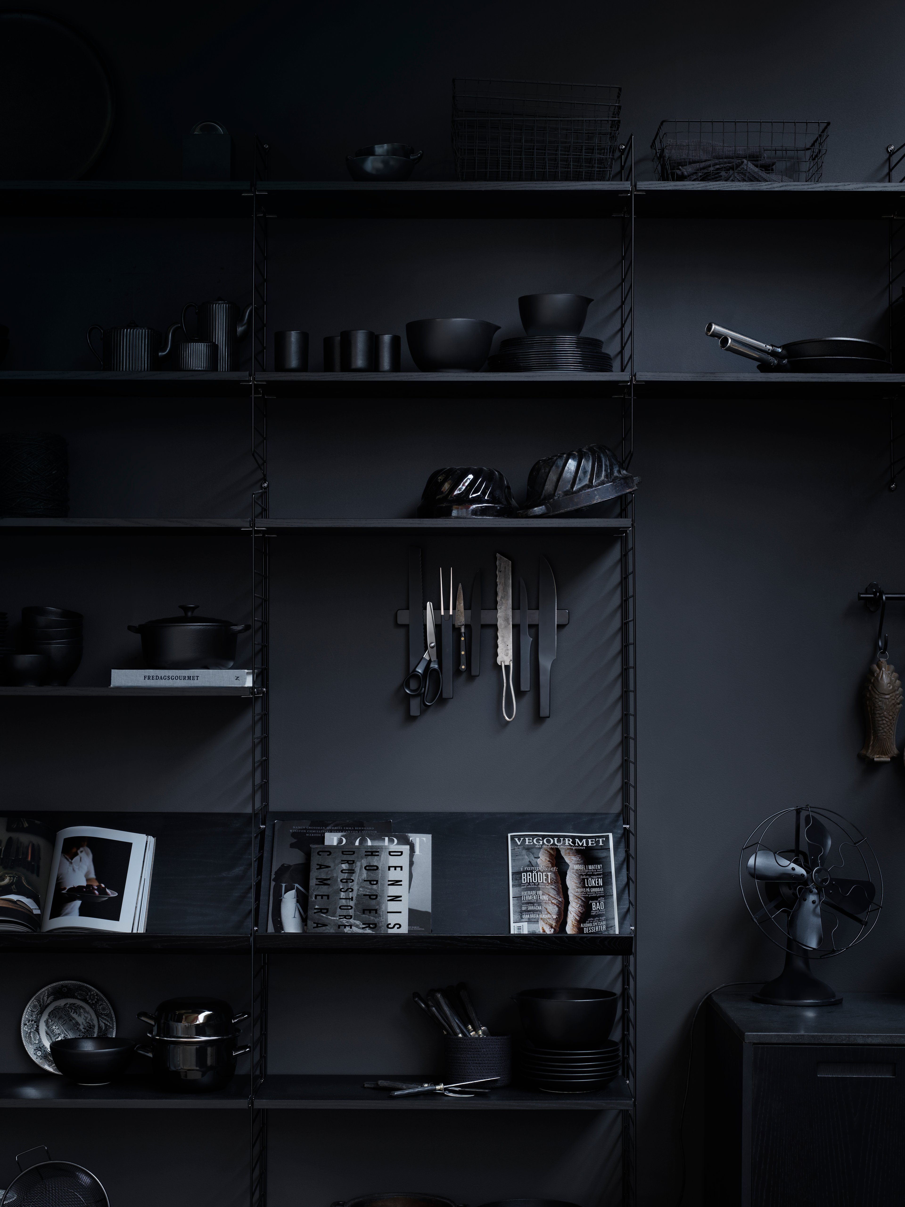Metal Shelves Low