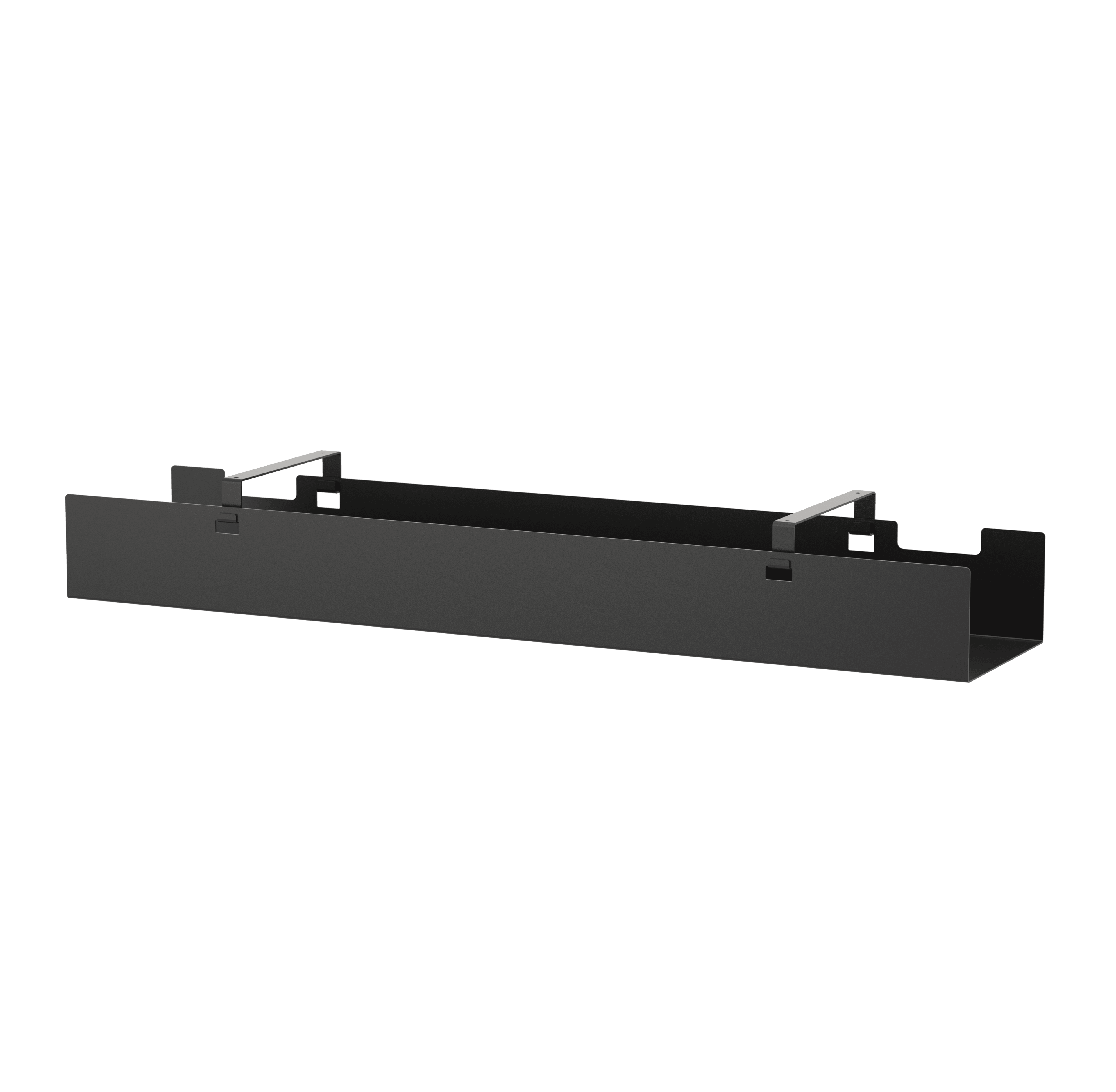 Cable tray w90 x d19.5 x h13 cm Black