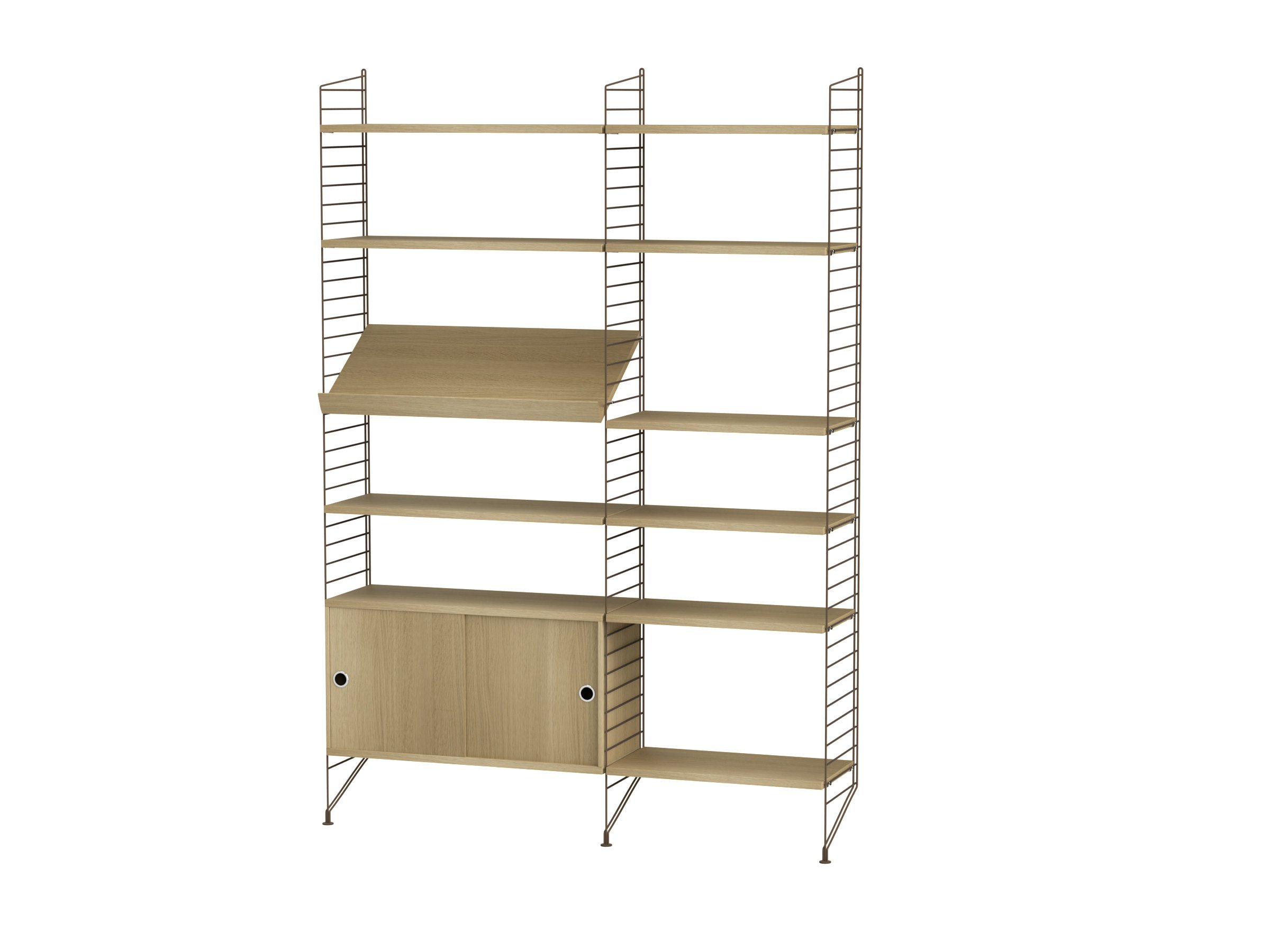 Wohnzimmer H Braun/Eiche