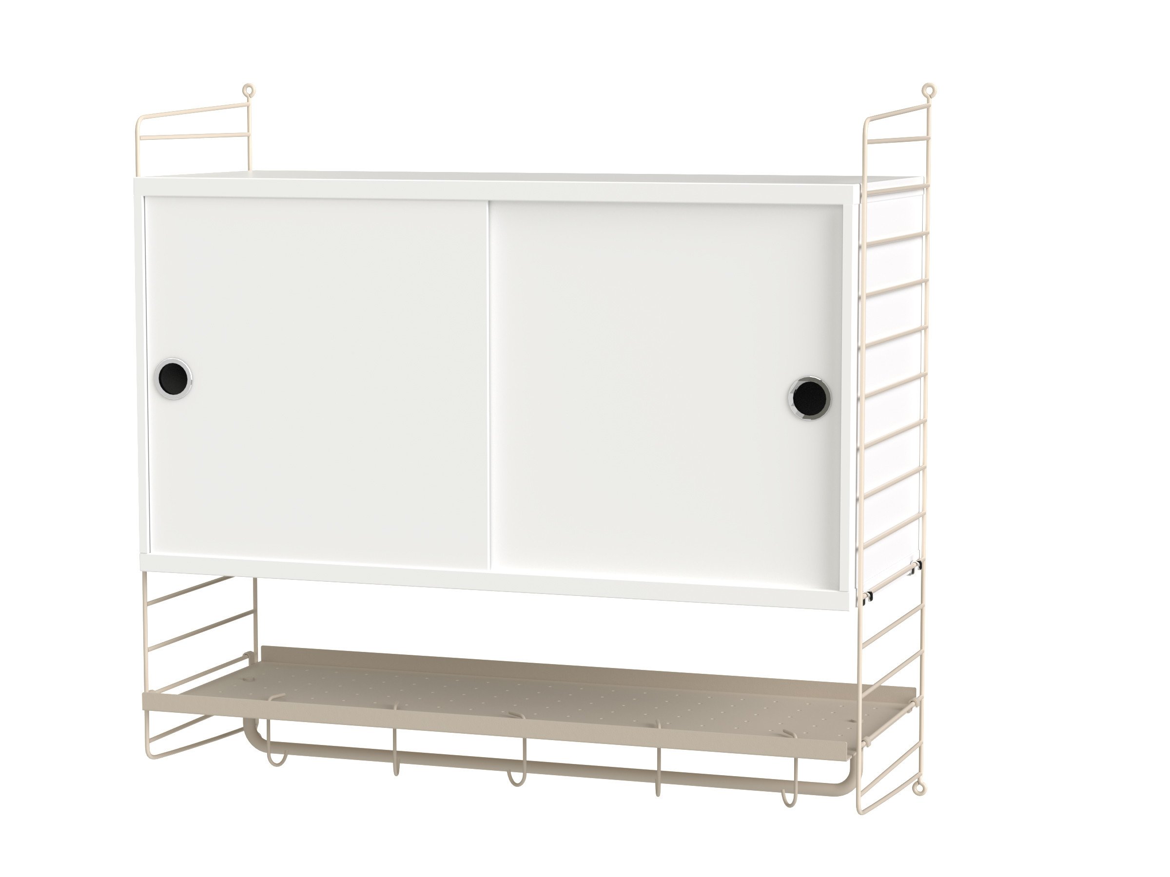 Bedroom F Beige/White