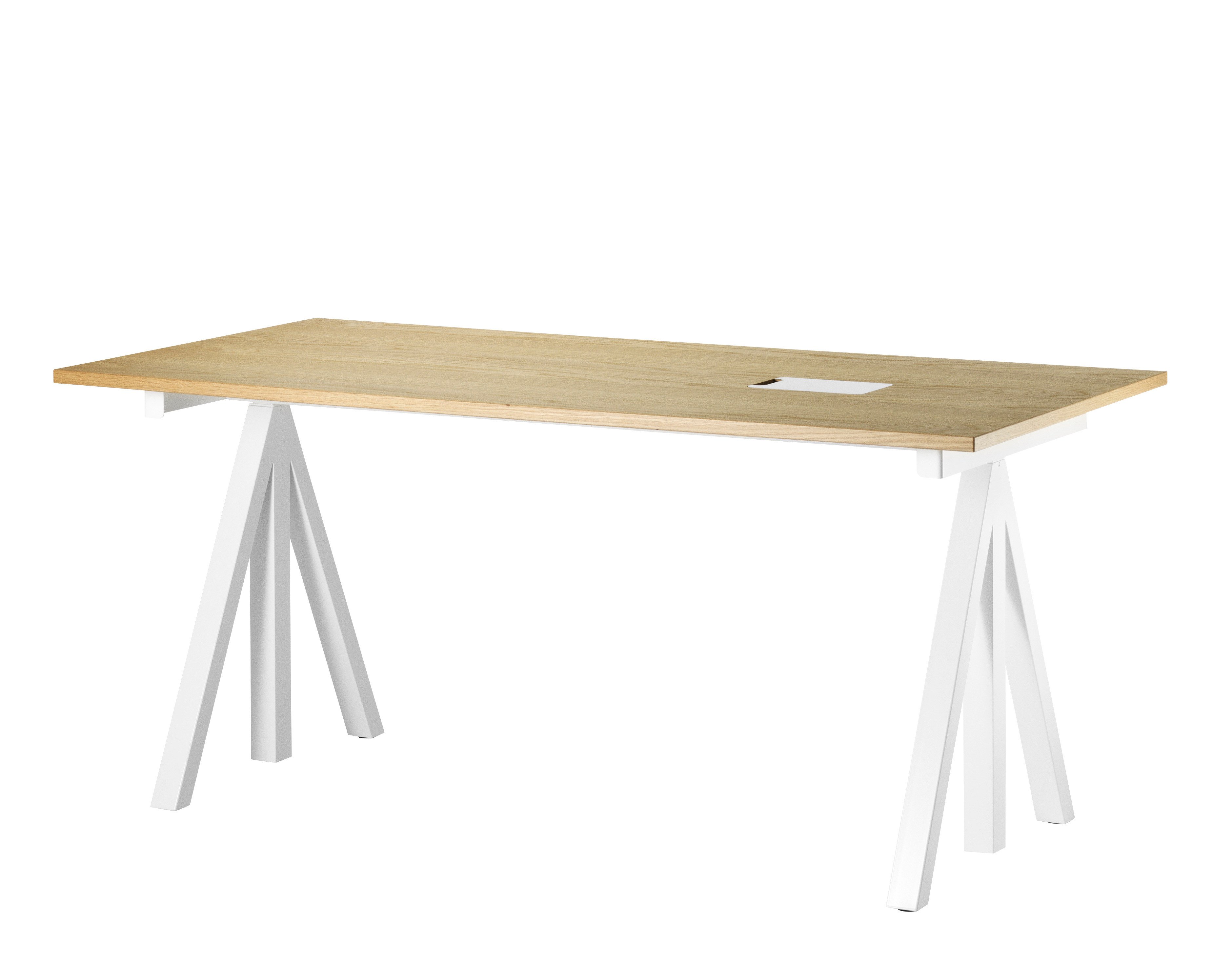 Work desks 160x78 White/Oak