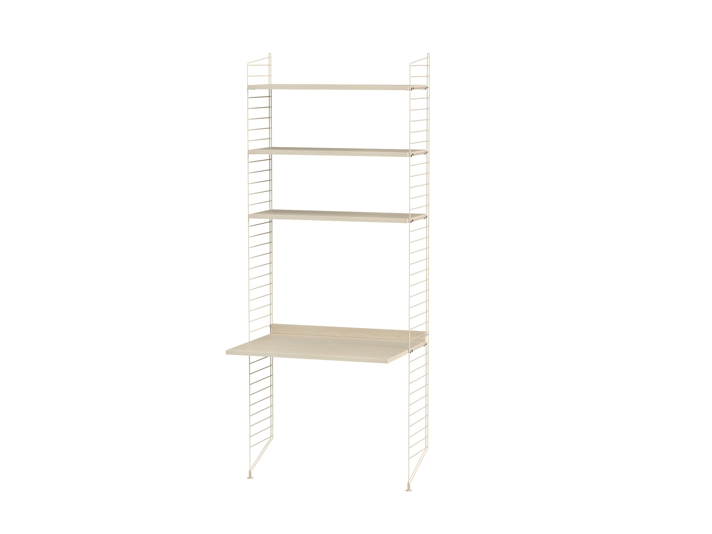 Arbeitsplatz A Beige/Esche